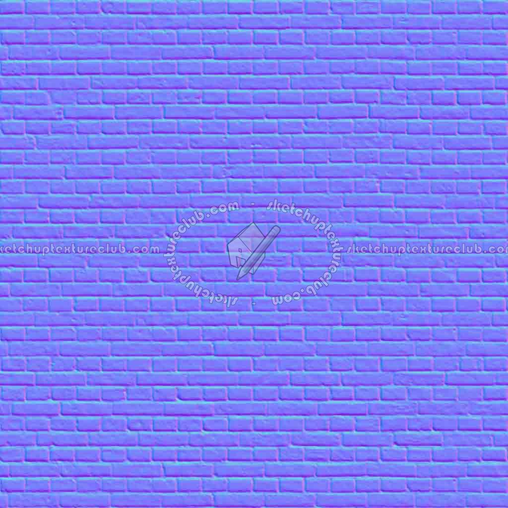 Textures   -   ARCHITECTURE   -   BRICKS   -   Facing Bricks   -   Rustic  - Rustic bricks texture seamless 00248 - Normal