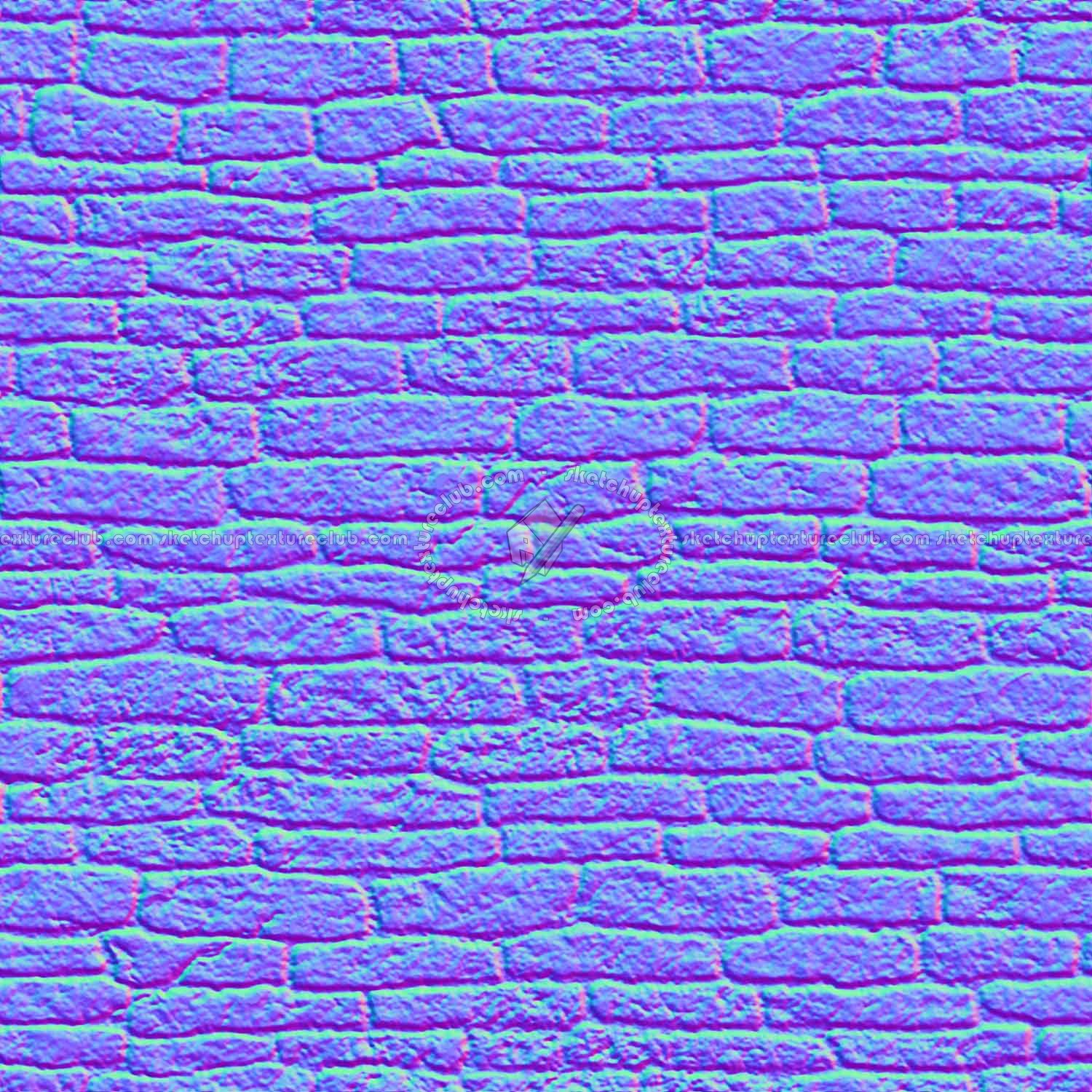 Textures   -   ARCHITECTURE   -   STONES WALLS   -   Stone blocks  - Wall stone with regular blocks texture seamless 08367 - Normal