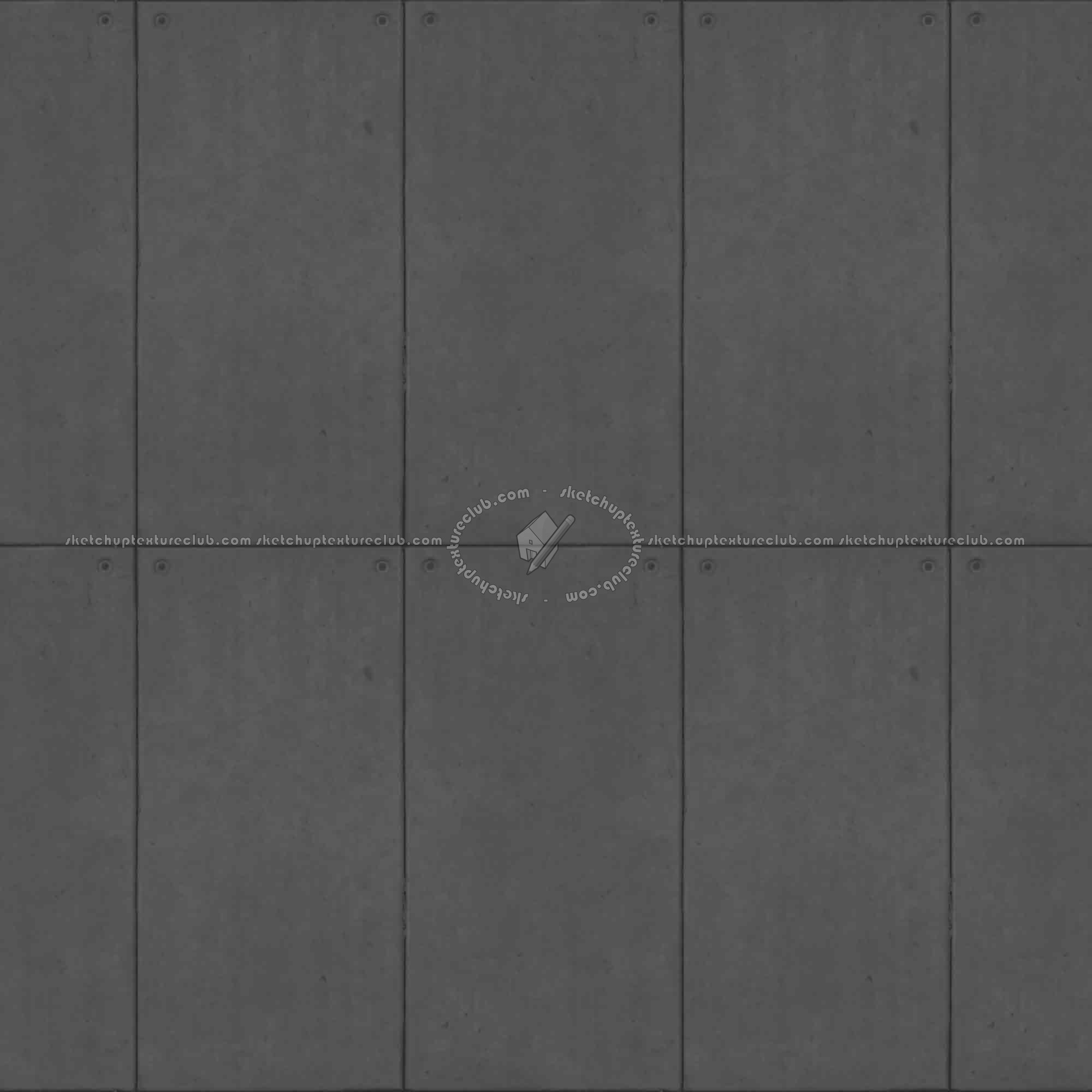 Textures   -   ARCHITECTURE   -   CONCRETE   -   Plates   -   Clean  - Concrete block wall texture seamless 01698 - Displacement