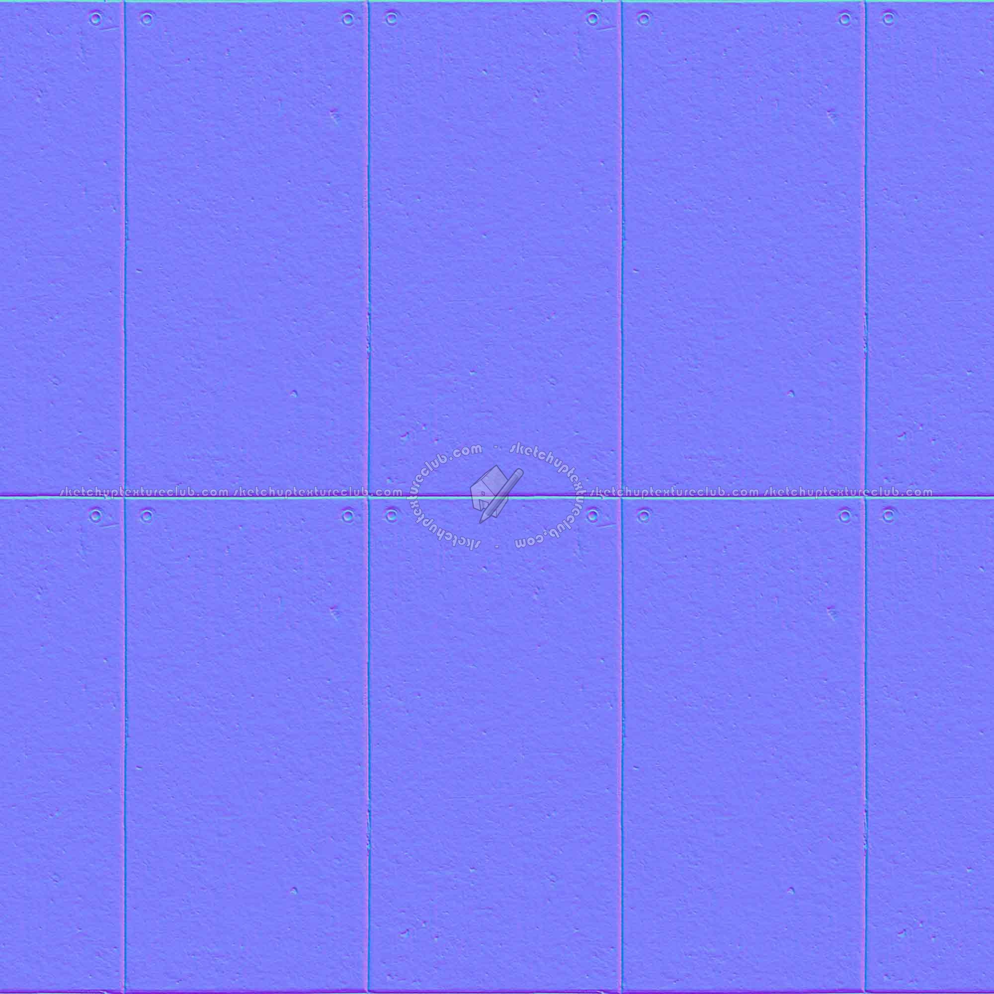 Textures   -   ARCHITECTURE   -   CONCRETE   -   Plates   -   Clean  - Concrete block wall texture seamless 01698 - Normal