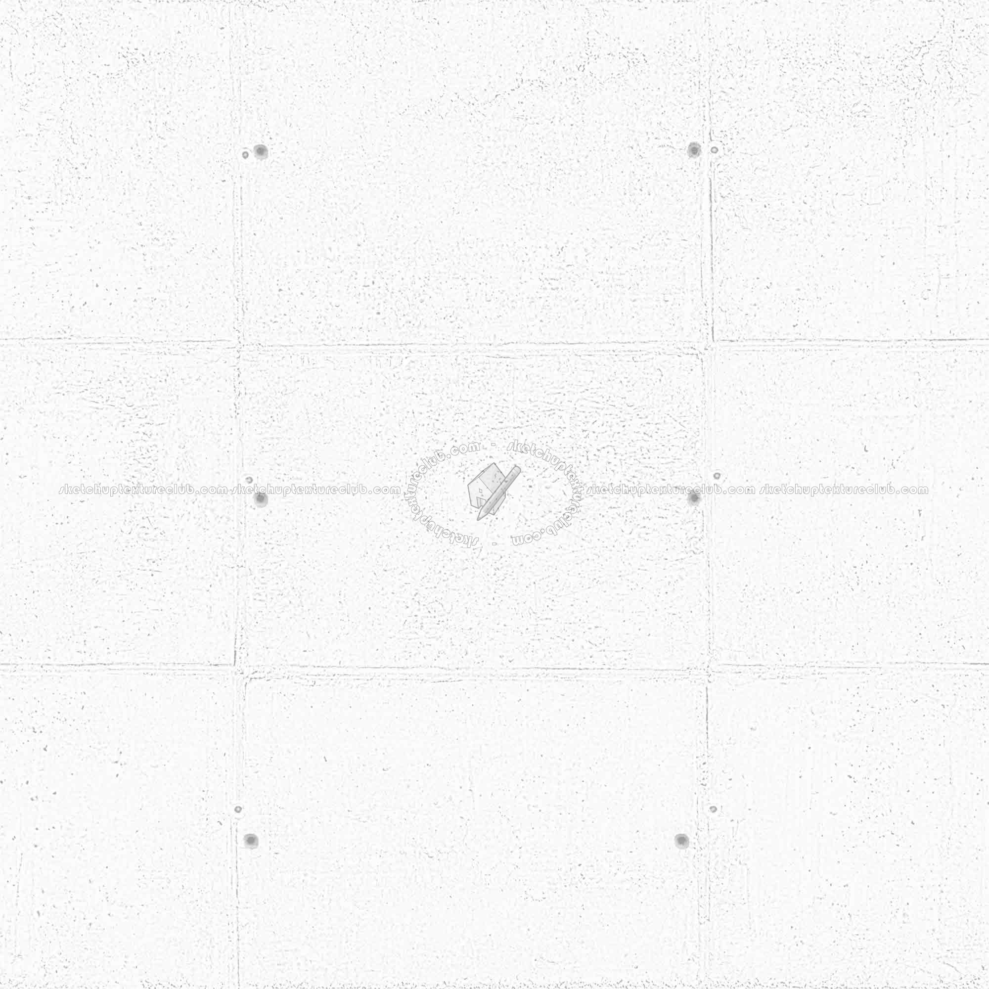 Textures   -   ARCHITECTURE   -   CONCRETE   -   Plates   -   Dirty  - Concrete dirt plates wall texture seamless 01790 - Ambient occlusion