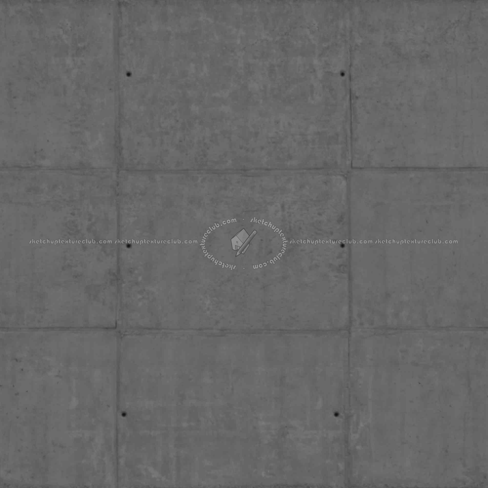 Textures   -   ARCHITECTURE   -   CONCRETE   -   Plates   -   Dirty  - Concrete dirt plates wall texture seamless 01790 - Displacement