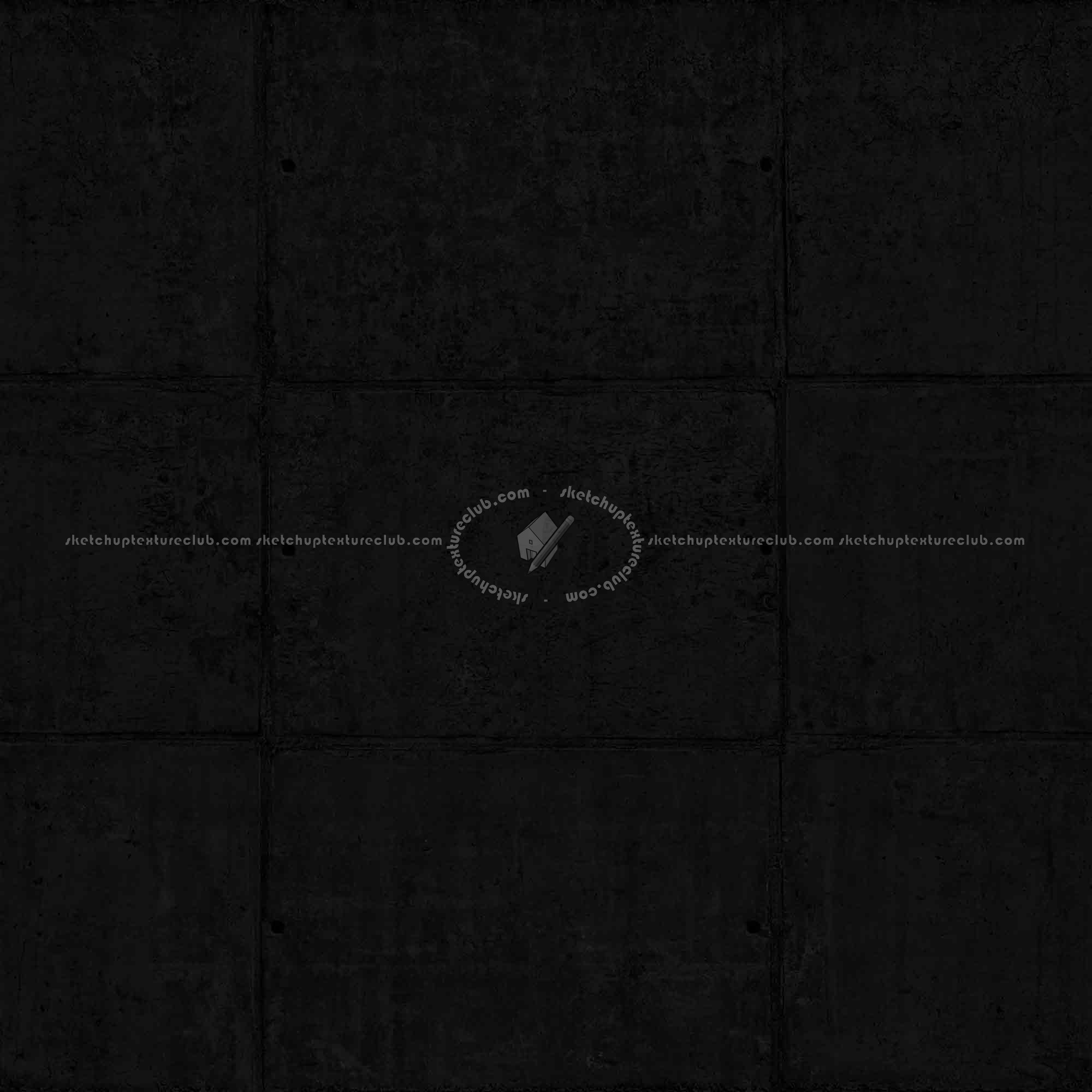 Textures   -   ARCHITECTURE   -   CONCRETE   -   Plates   -   Dirty  - Concrete dirt plates wall texture seamless 01791 - Specular