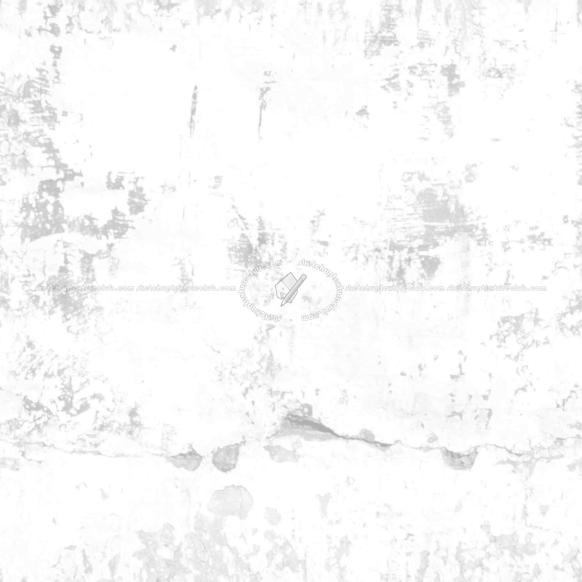 Textures   -   ARCHITECTURE   -   CONCRETE   -   Bare   -   Damaged walls  - Concrete bare damaged wall PBR texture seamless 22045 - Ambient occlusion