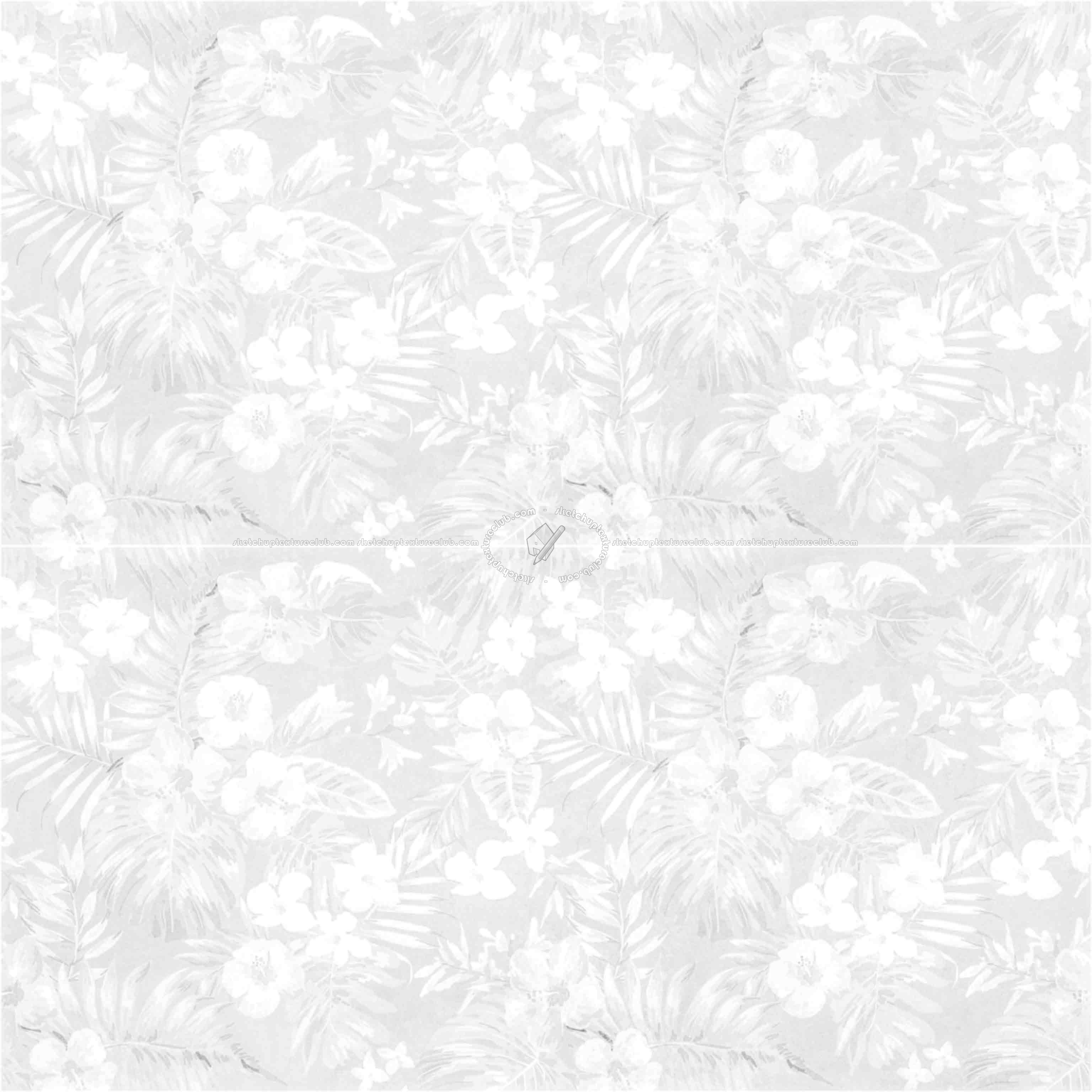 Textures   -   ARCHITECTURE   -   TILES INTERIOR   -   Ornate tiles   -   Floral tiles  - floral pattern tile pbr texture seamless 22205 - Ambient occlusion
