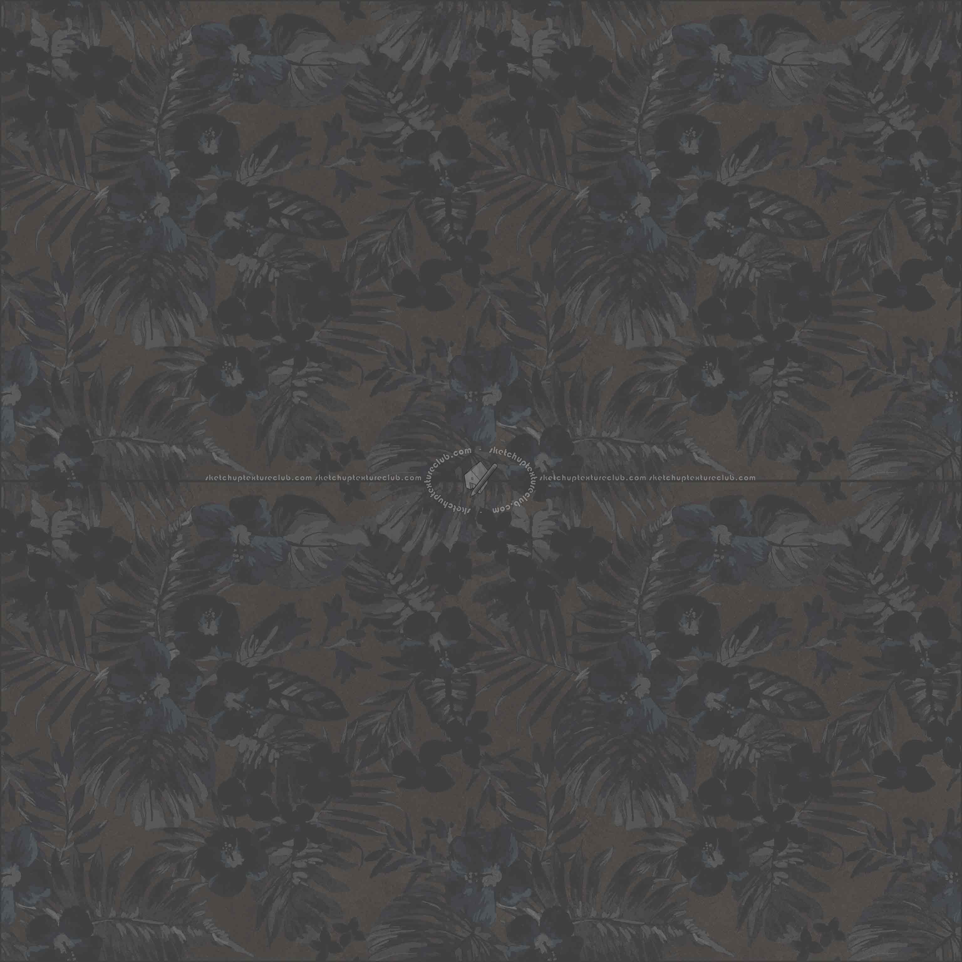 floral pattern tile pbr texture seamless 22205