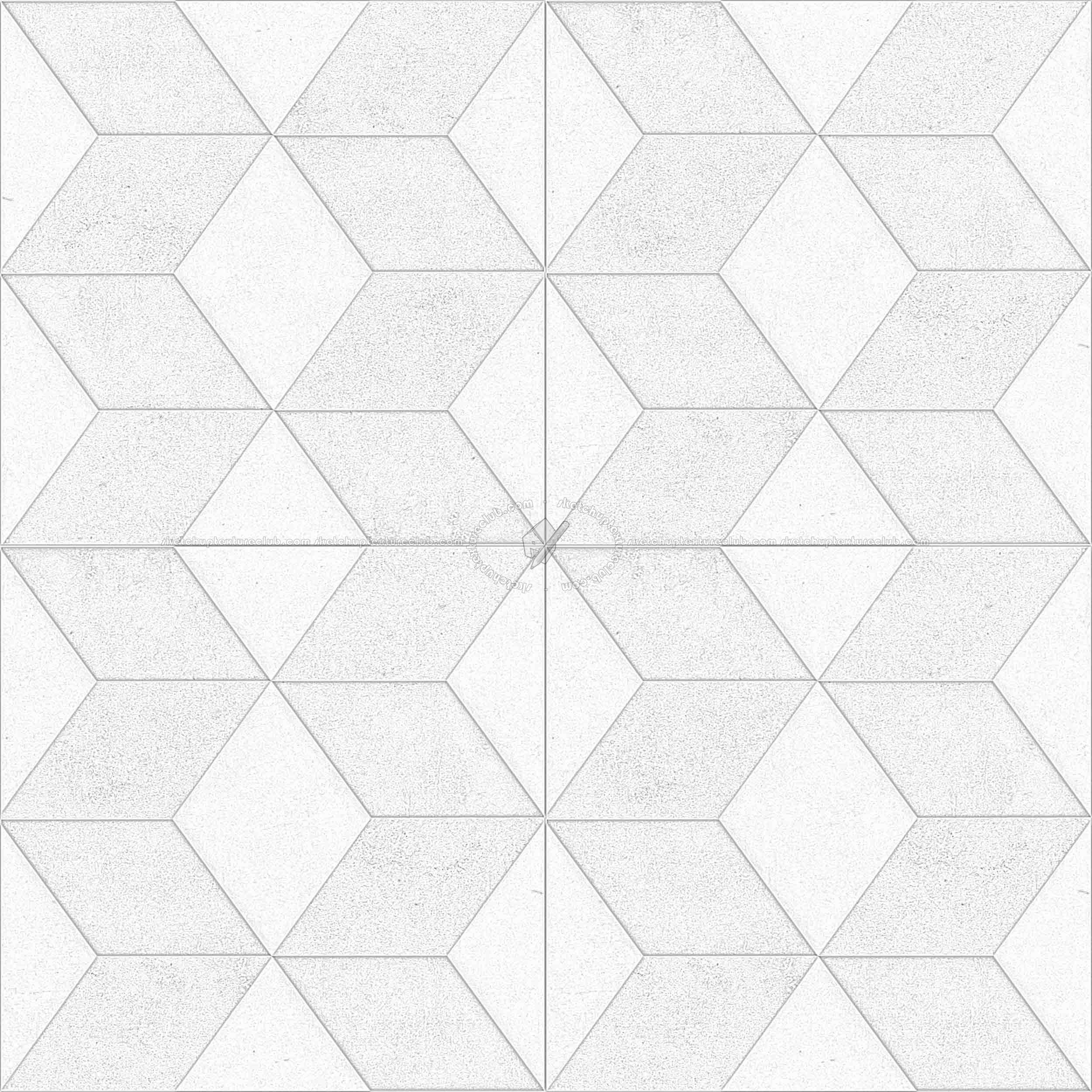 Textures   -   ARCHITECTURE   -   TILES INTERIOR   -   Cement - Encaustic   -   Cement  - Illusion cement concrete tile texture seamless 13390 - Ambient occlusion