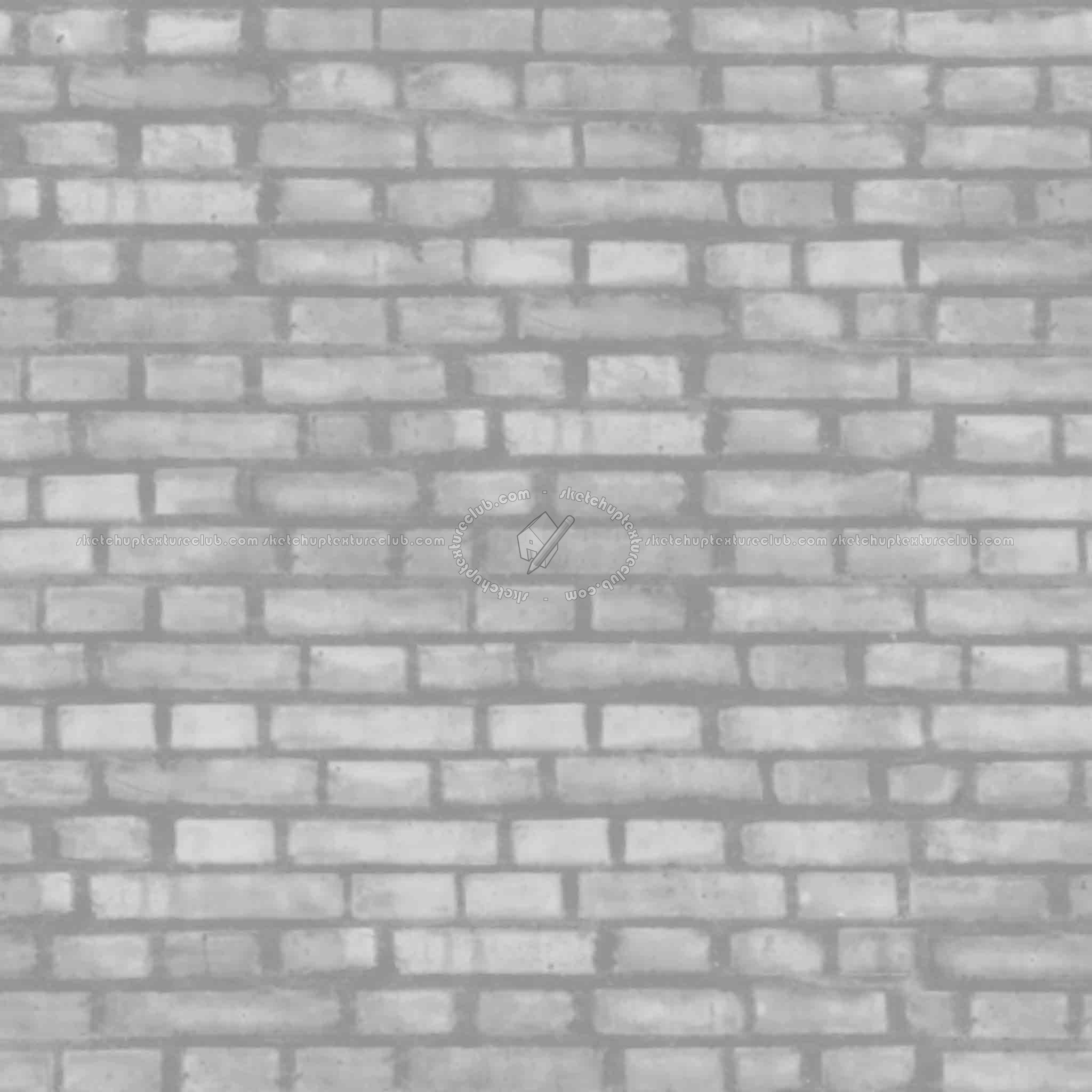 Textures   -   ARCHITECTURE   -   BRICKS   -   Old bricks  - Old bricks texture seamless 00410 - Displacement