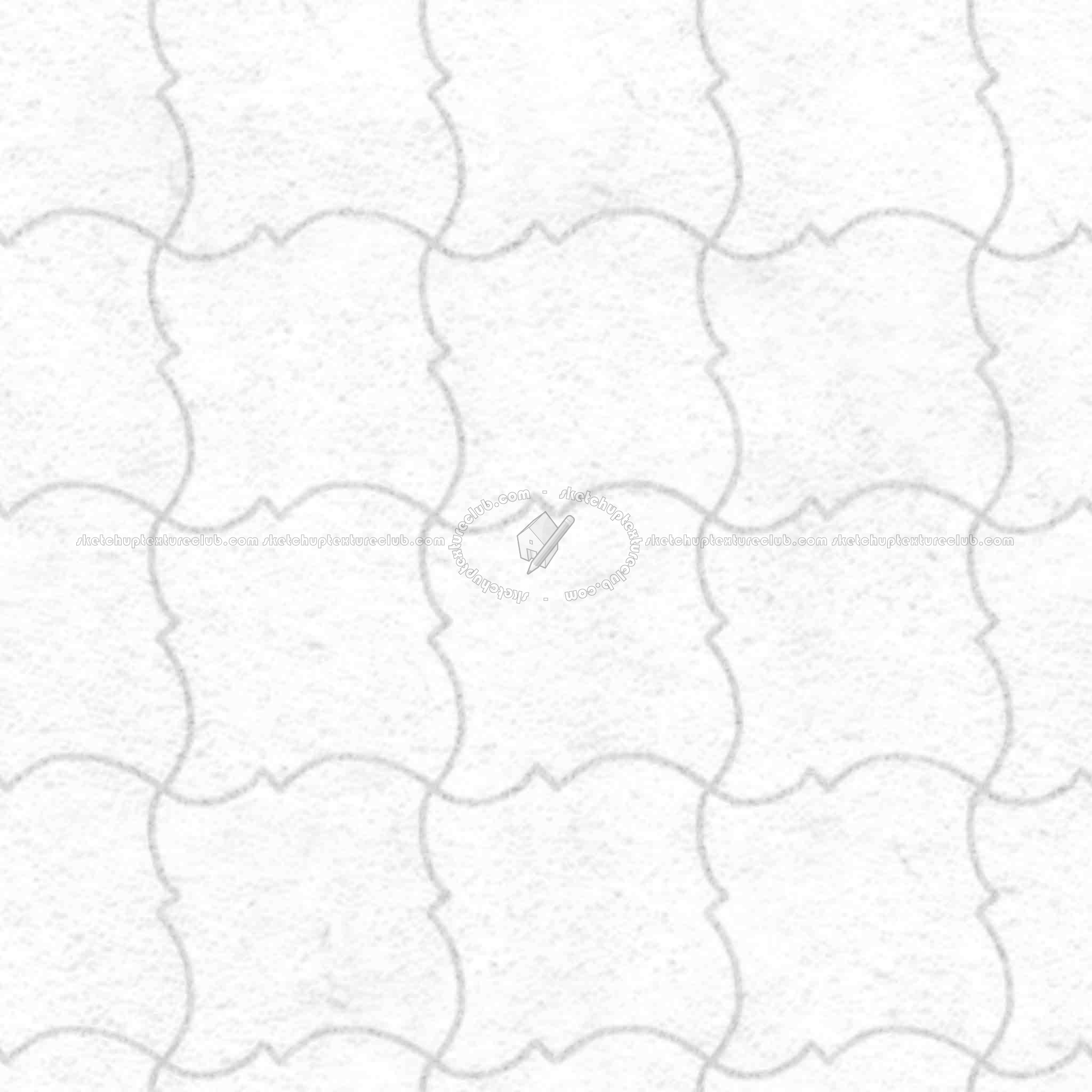 Textures   -   ARCHITECTURE   -   PAVING OUTDOOR   -   Pavers stone   -   Blocks mixed  - Pavers stone mixed size texture seamless 06162 - Ambient occlusion