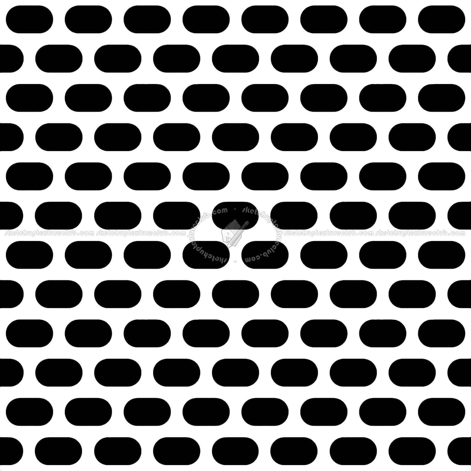 Textures   -   MATERIALS   -   METALS   -   Perforated  - Red panited perforate metal texture seamless 10547 - Mask