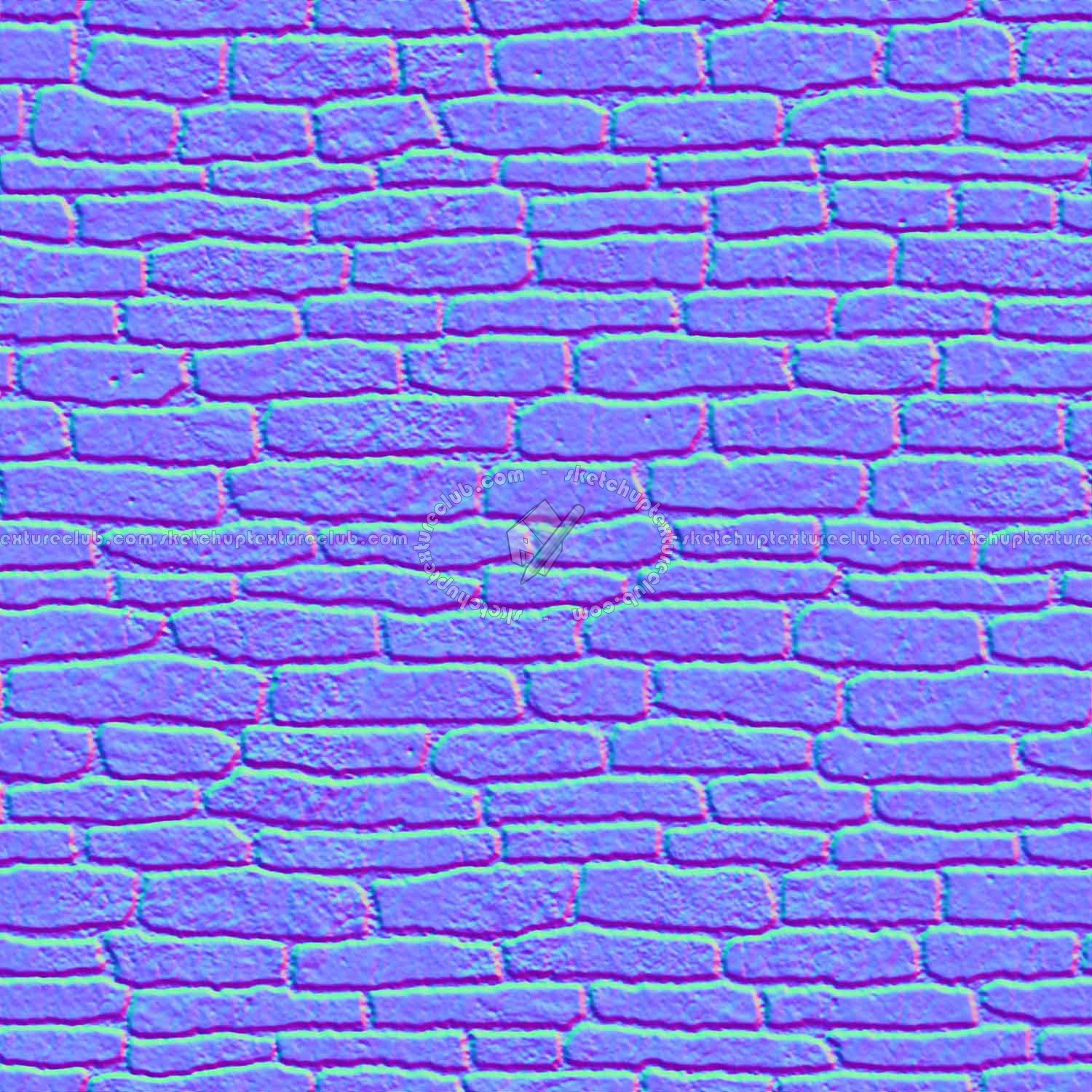 Textures   -   ARCHITECTURE   -   STONES WALLS   -   Stone blocks  - Wall stone with regular blocks texture seamless 08368 - Normal