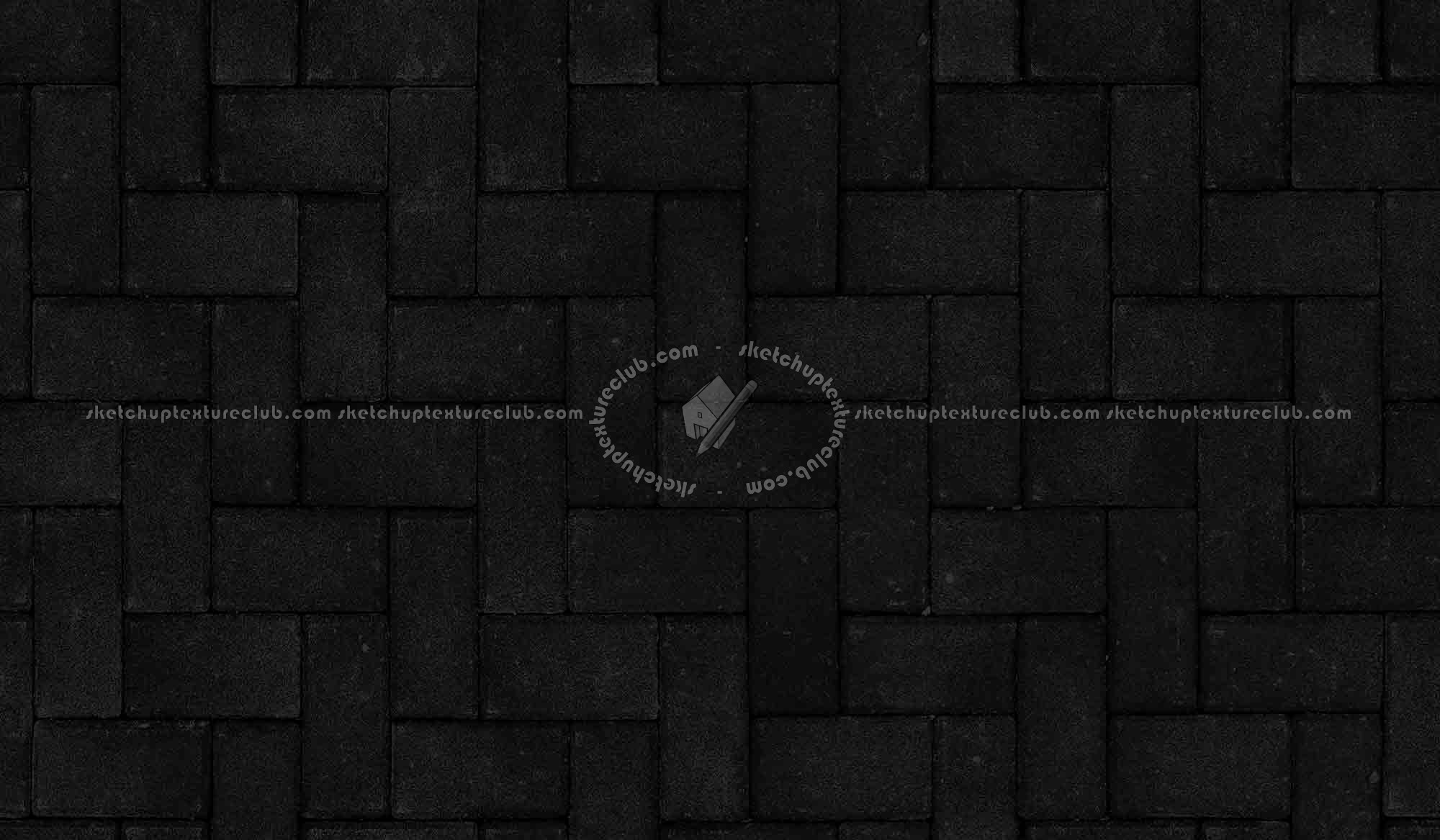 Textures   -   ARCHITECTURE   -   PAVING OUTDOOR   -   Concrete   -   Herringbone  - Herringbone concrete paving outdoor texture seamless 19258 - Specular