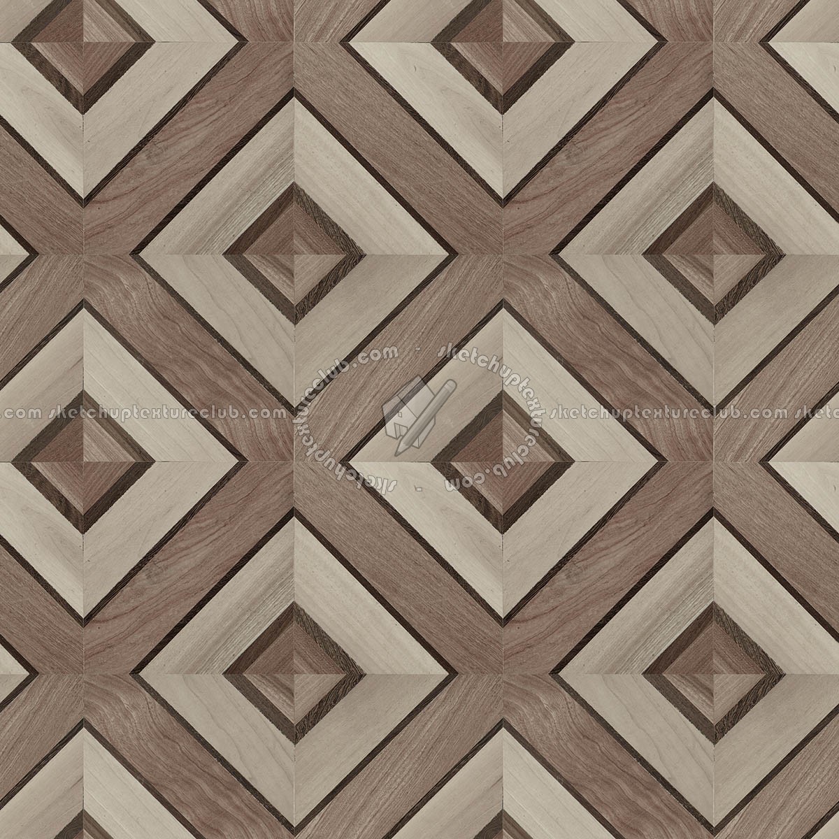 Textures   -   ARCHITECTURE   -   WOOD FLOORS   -   Geometric pattern  - Parquet geometric pattern texture seamless 04798 (seamless)