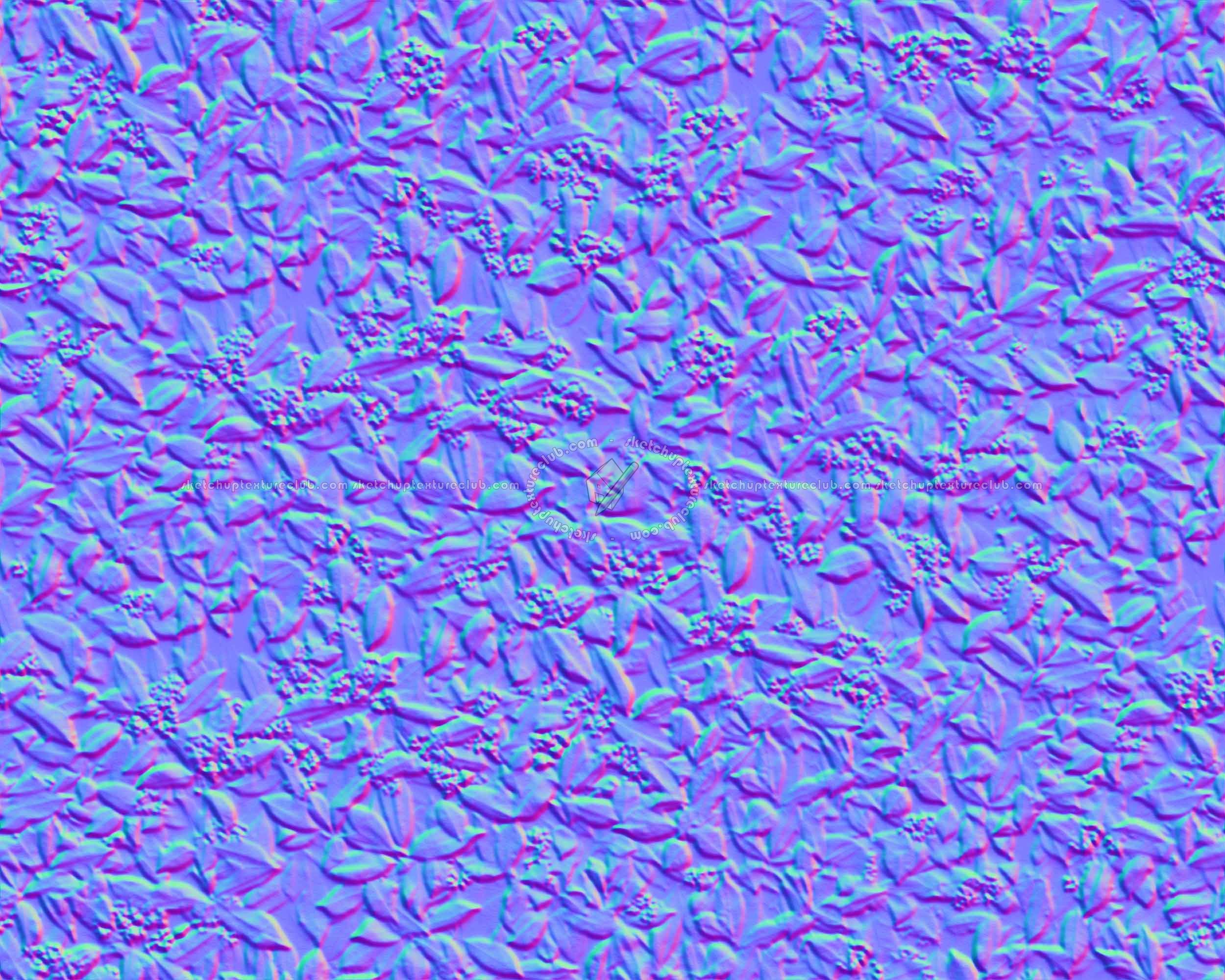 Textures   -   NATURE ELEMENTS   -   VEGETATION   -   Hedges  - Red robin hedge texture seamless 20692 - Normal