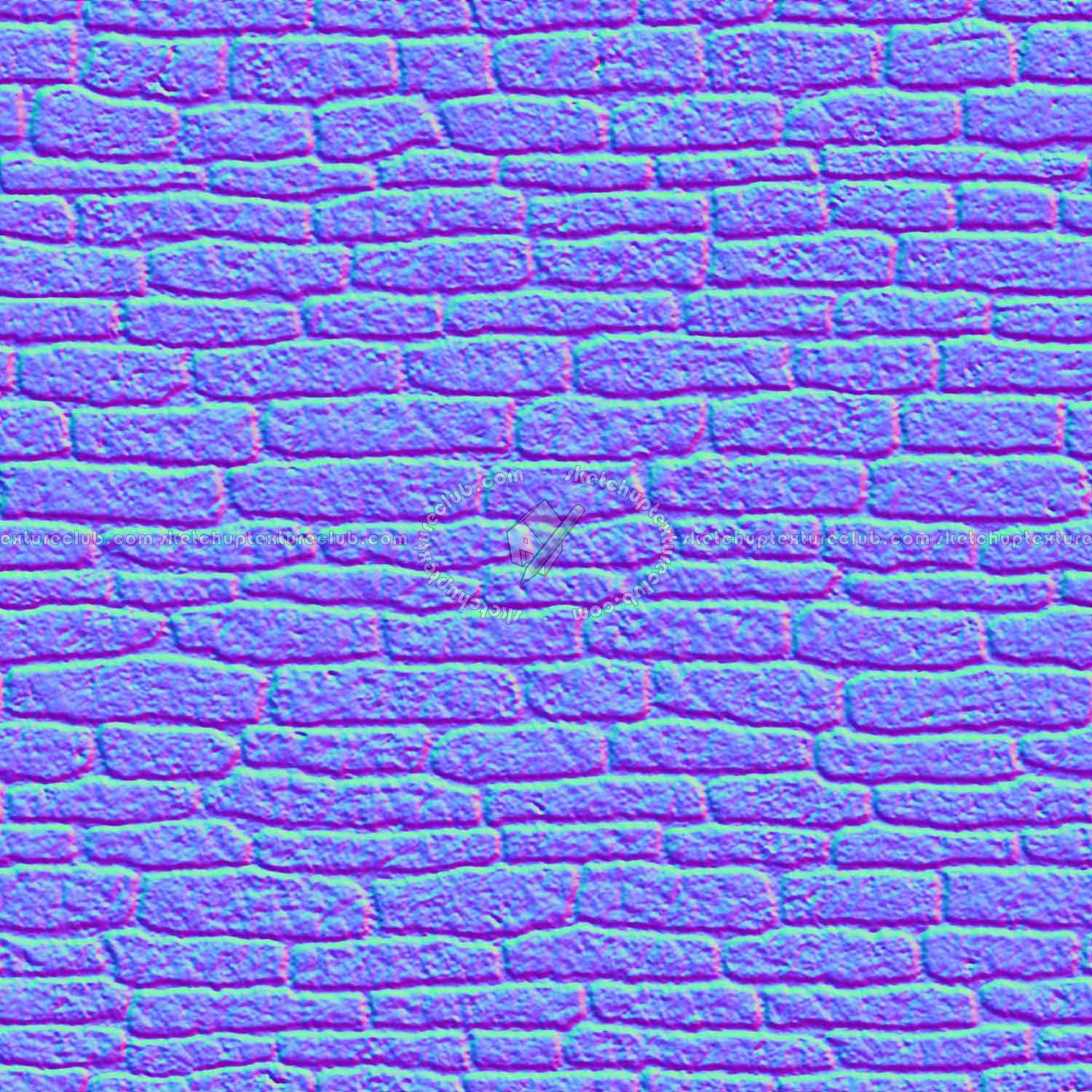 Textures   -   ARCHITECTURE   -   STONES WALLS   -   Stone blocks  - Wall stone with regular blocks texture seamless 08369 - Normal