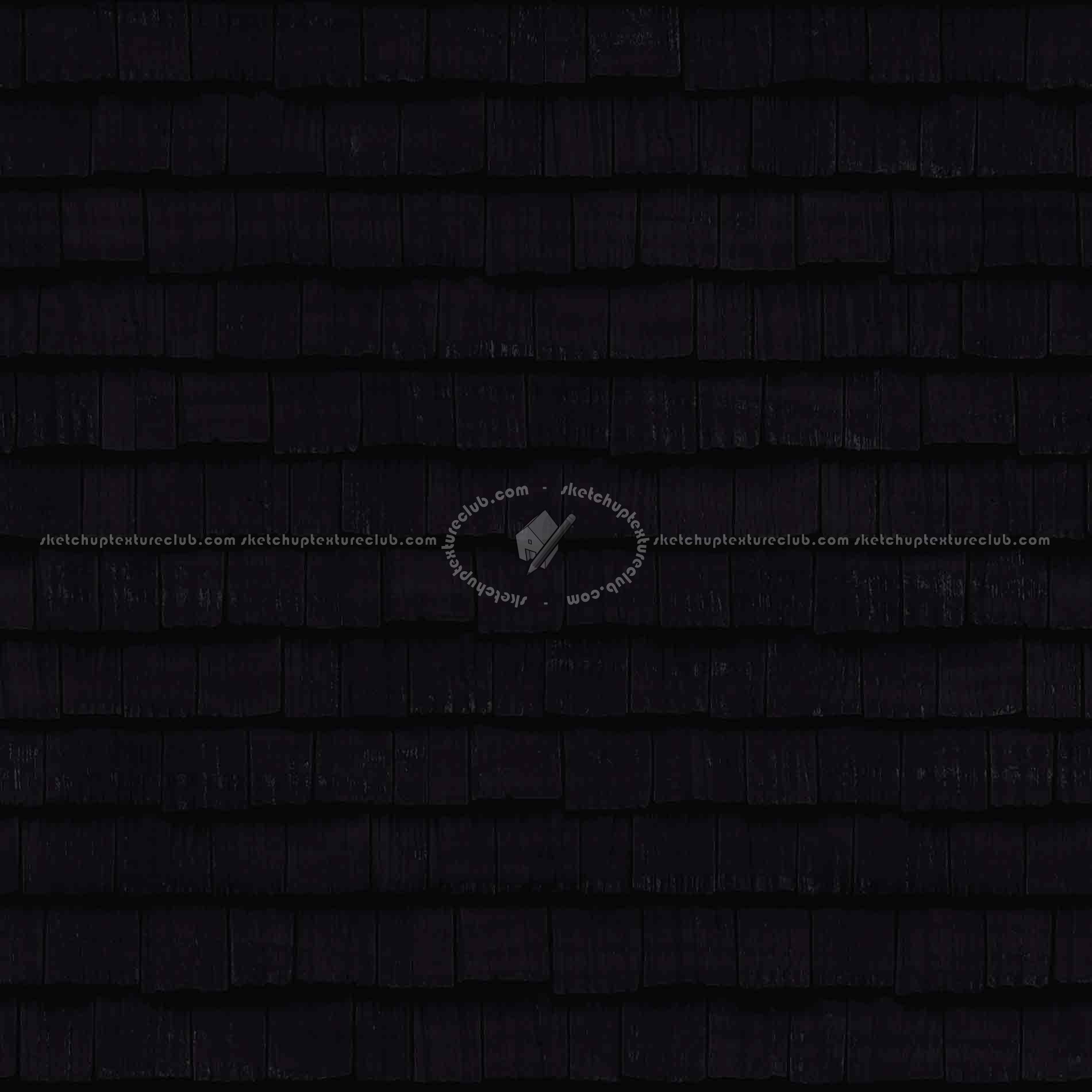 Textures   -   ARCHITECTURE   -   ROOFINGS   -   Shingles wood  - Wood shingle roof texture seamless 03855 - Specular