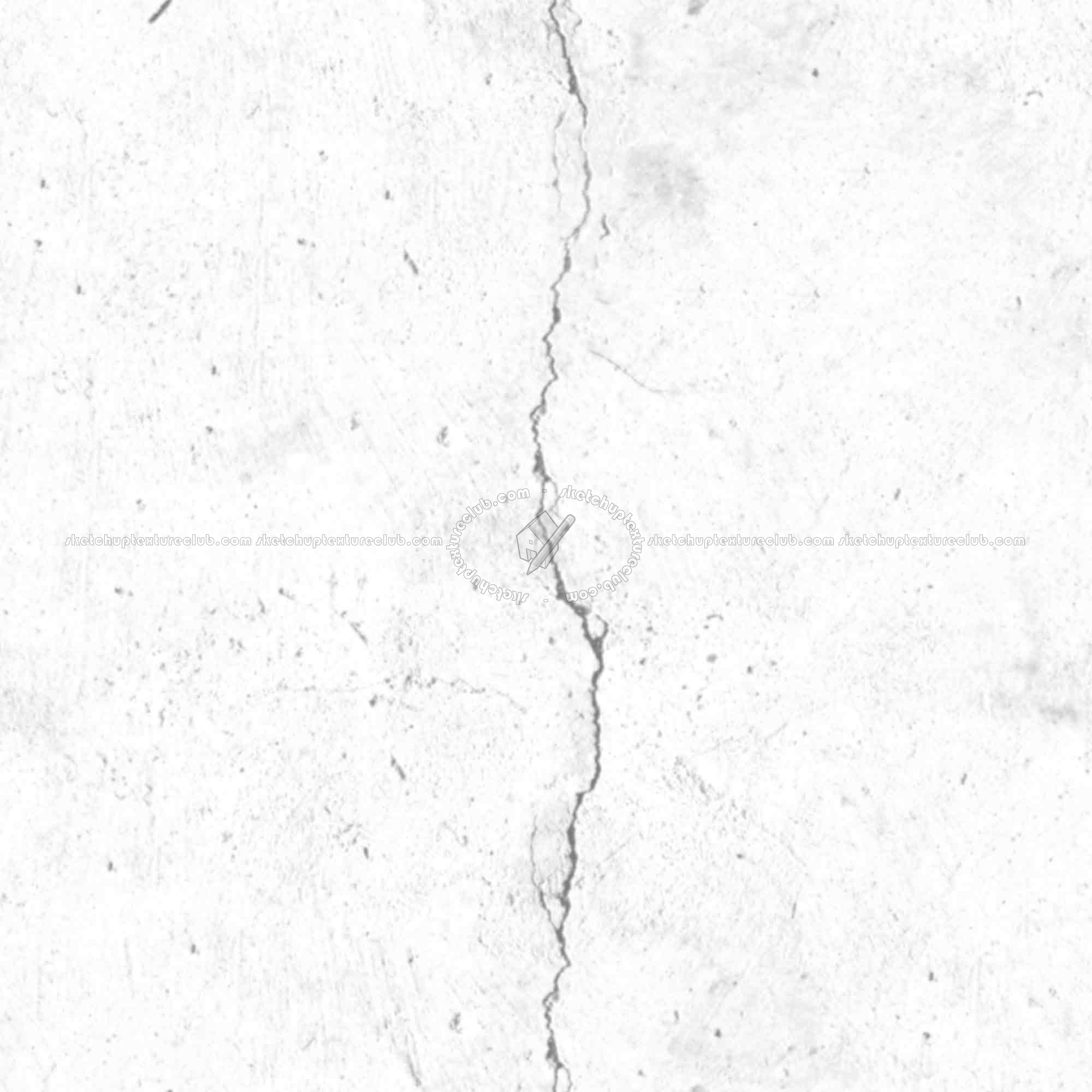 Textures   -   ARCHITECTURE   -   CONCRETE   -   Bare   -   Damaged walls  - Concrete bare cracked wall PBR texture seamless 22047 - Ambient occlusion