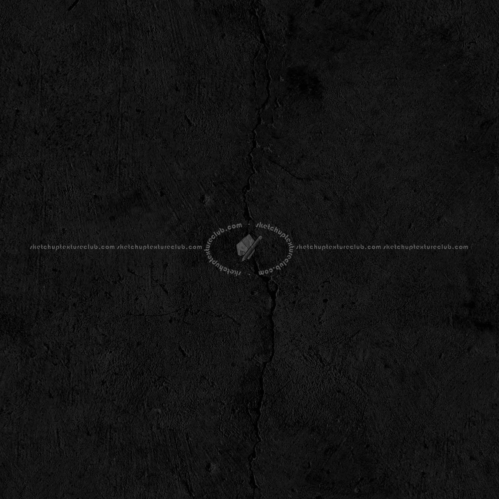 Textures   -   ARCHITECTURE   -   CONCRETE   -   Bare   -   Damaged walls  - Concrete bare cracked wall PBR texture seamless 22047 - Specular