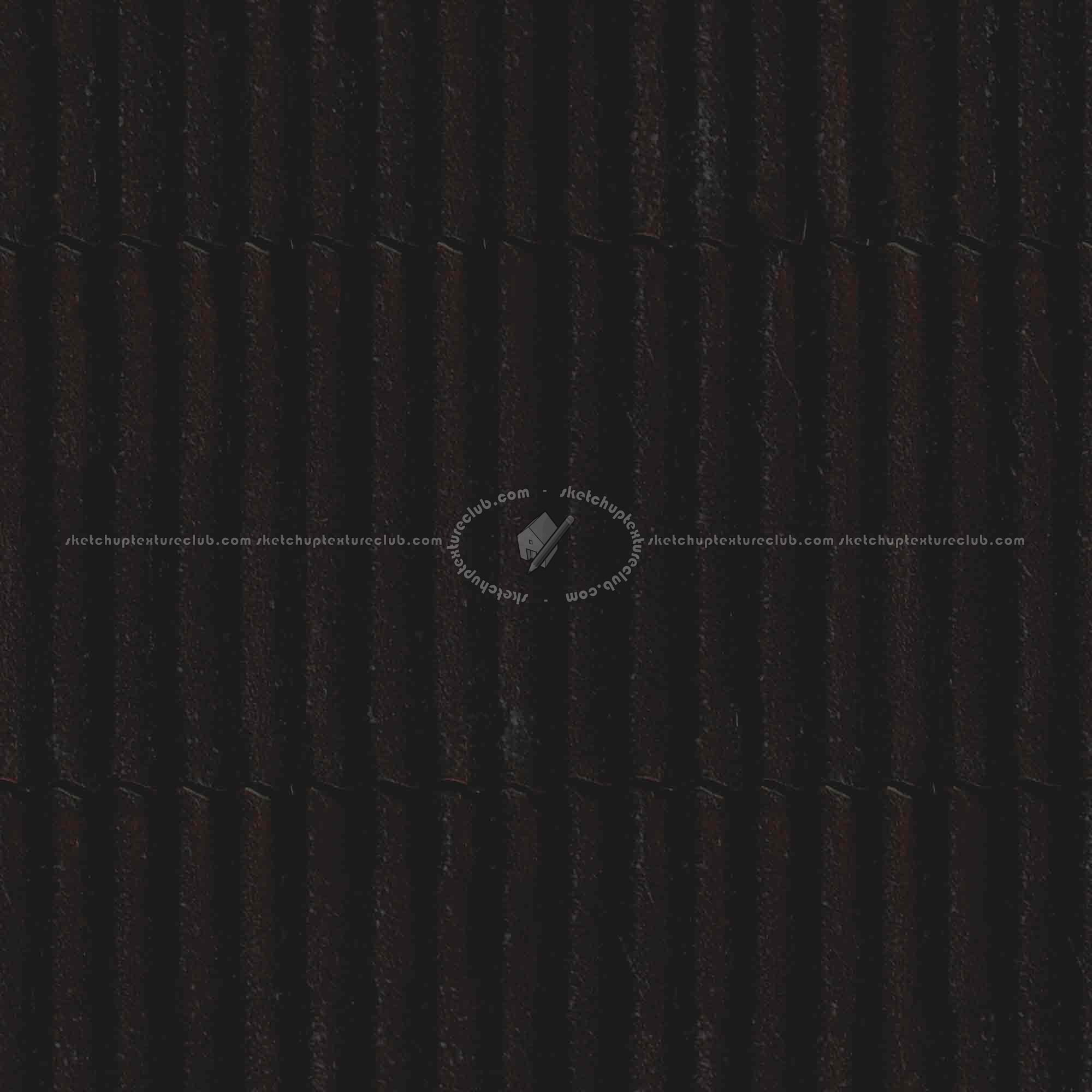 Textures   -   MATERIALS   -   METALS   -   Corrugated  - Dirty corrugated metal texture seamless 09995 - Specular