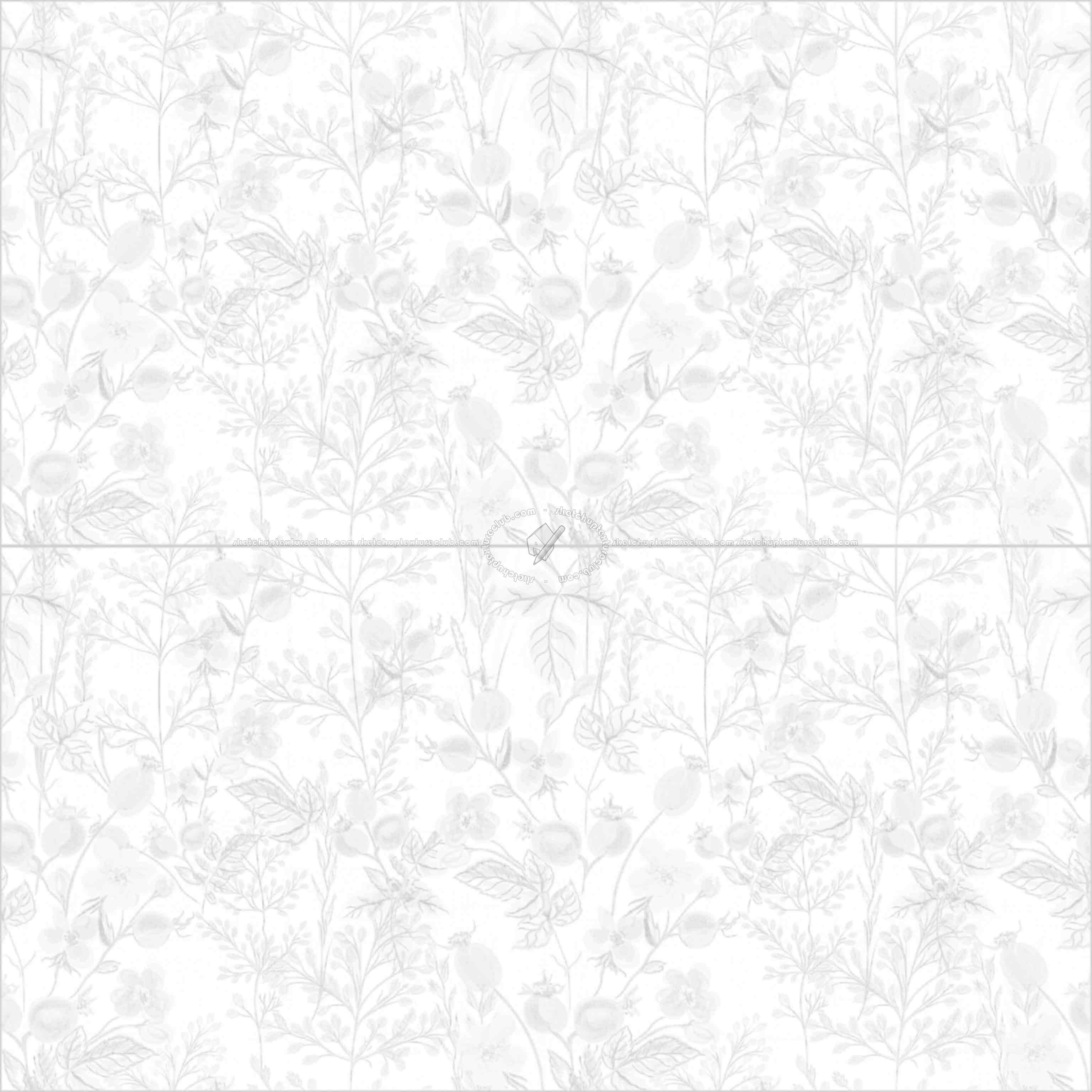 Textures   -   ARCHITECTURE   -   TILES INTERIOR   -   Ornate tiles   -   Floral tiles  - floral pattern tile pbr texture seamless 22207 - Ambient occlusion