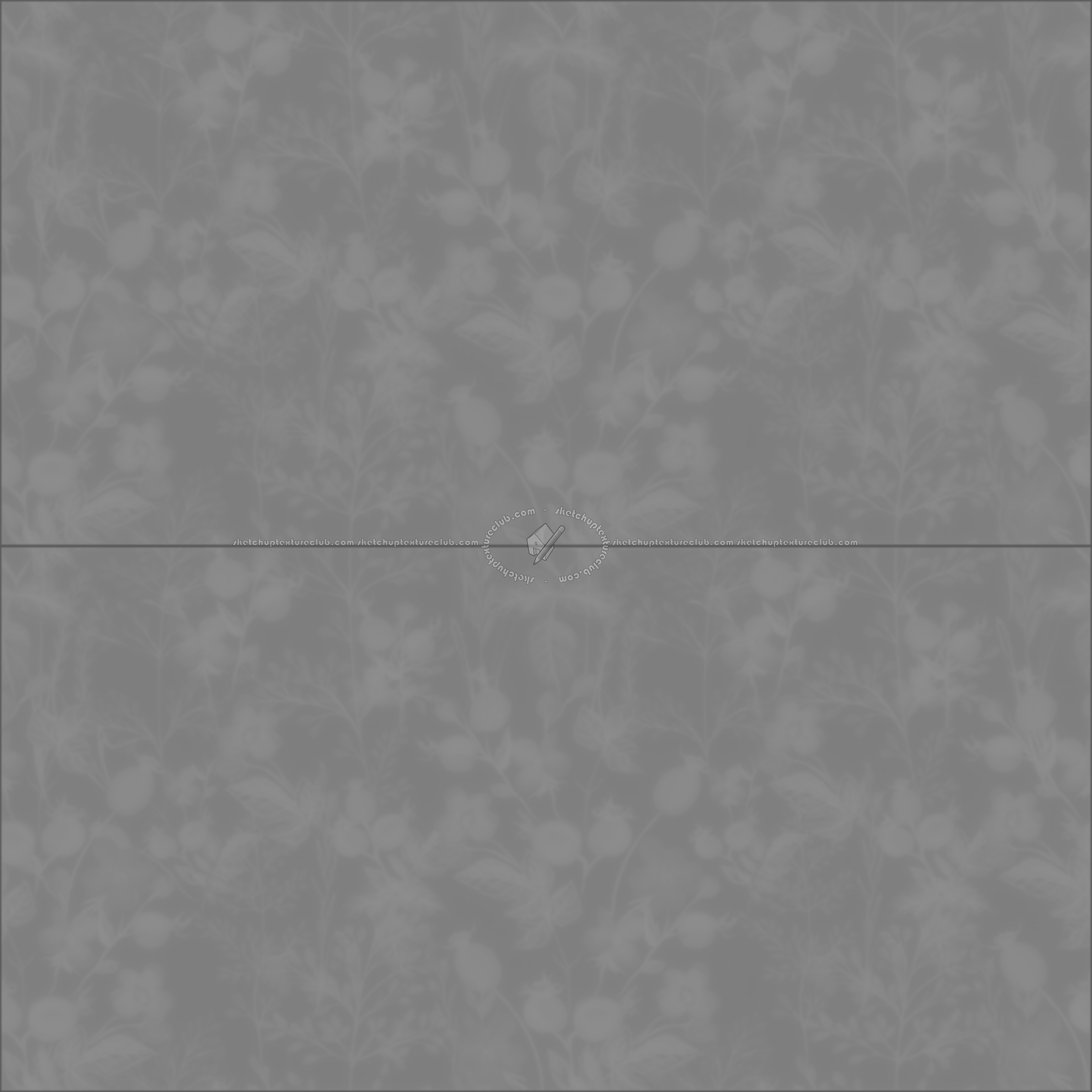 Textures   -   ARCHITECTURE   -   TILES INTERIOR   -   Ornate tiles   -   Floral tiles  - floral pattern tile pbr texture seamless 22207 - Displacement