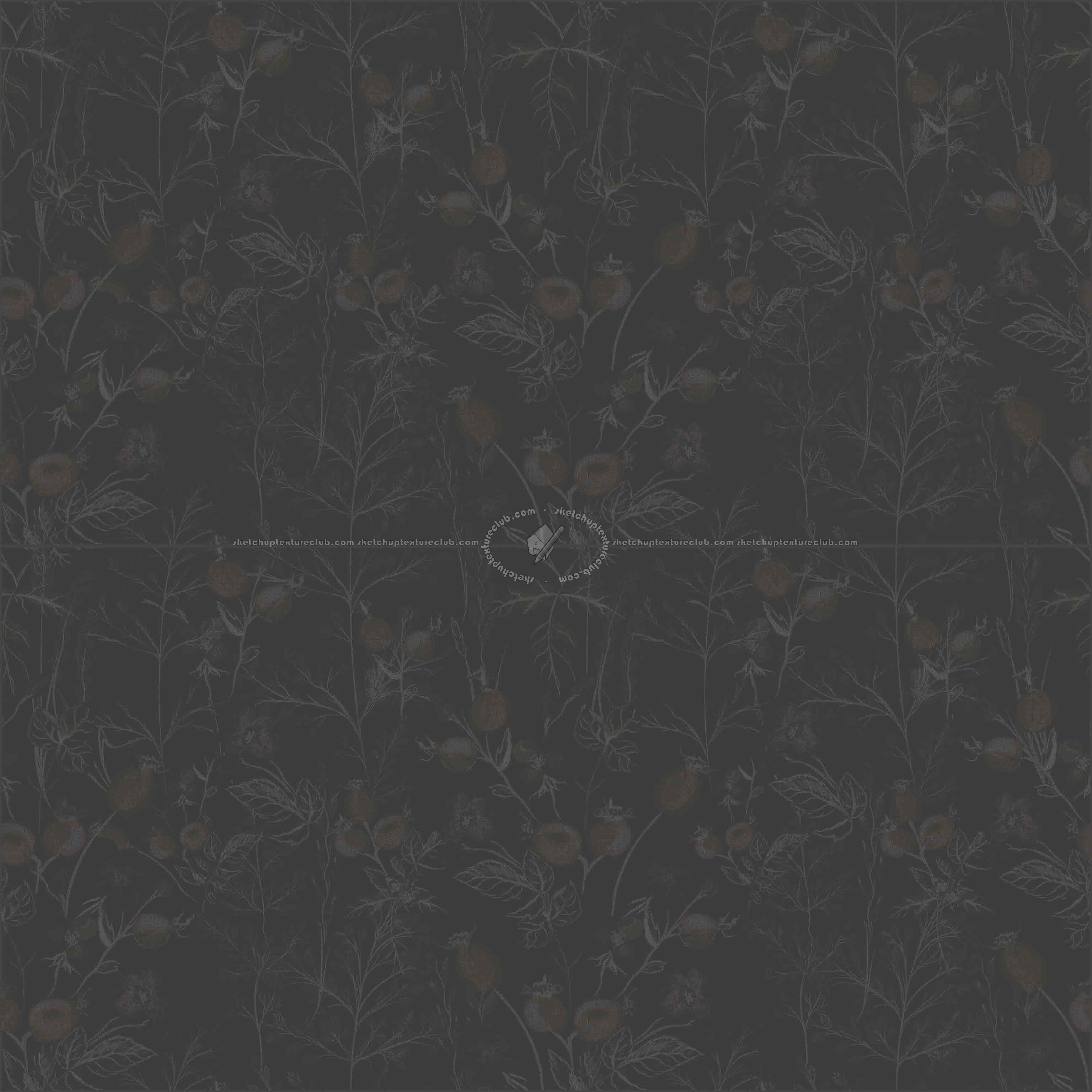 Textures   -   ARCHITECTURE   -   TILES INTERIOR   -   Ornate tiles   -   Floral tiles  - floral pattern tile pbr texture seamless 22207 - Specular