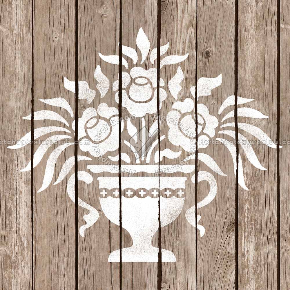 Textures   -   ARCHITECTURE   -   WOOD FLOORS   -   Decorated  - Parquet decorated stencil texture seamless 04702 (seamless)