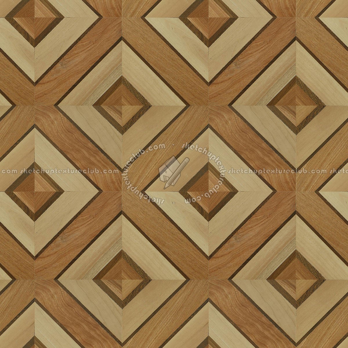 Textures   -   ARCHITECTURE   -   WOOD FLOORS   -   Geometric pattern  - Parquet geometric pattern texture seamless 04799 (seamless)