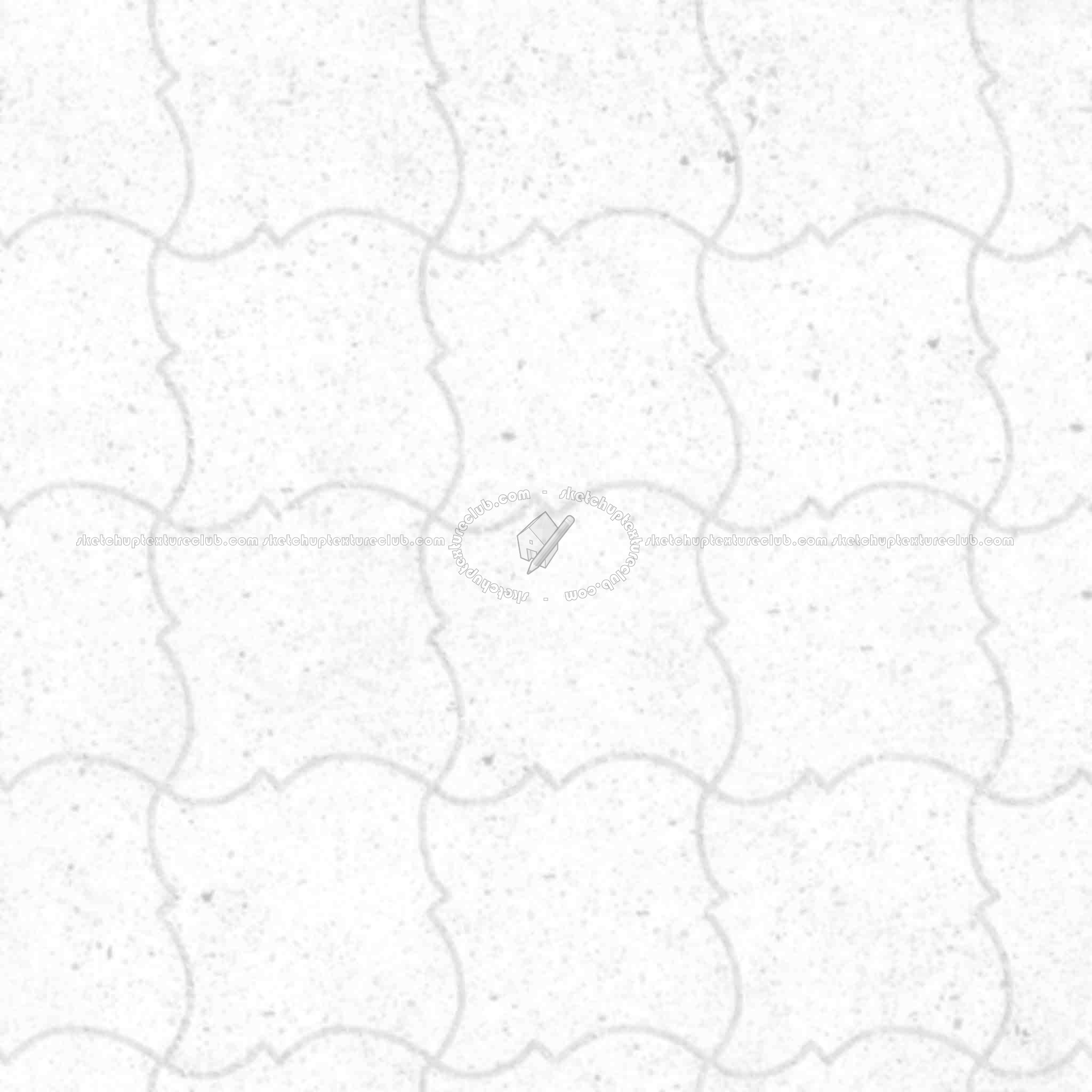 Textures   -   ARCHITECTURE   -   PAVING OUTDOOR   -   Pavers stone   -   Blocks mixed  - Pavers stone mixed size texture seamless 06164 - Ambient occlusion
