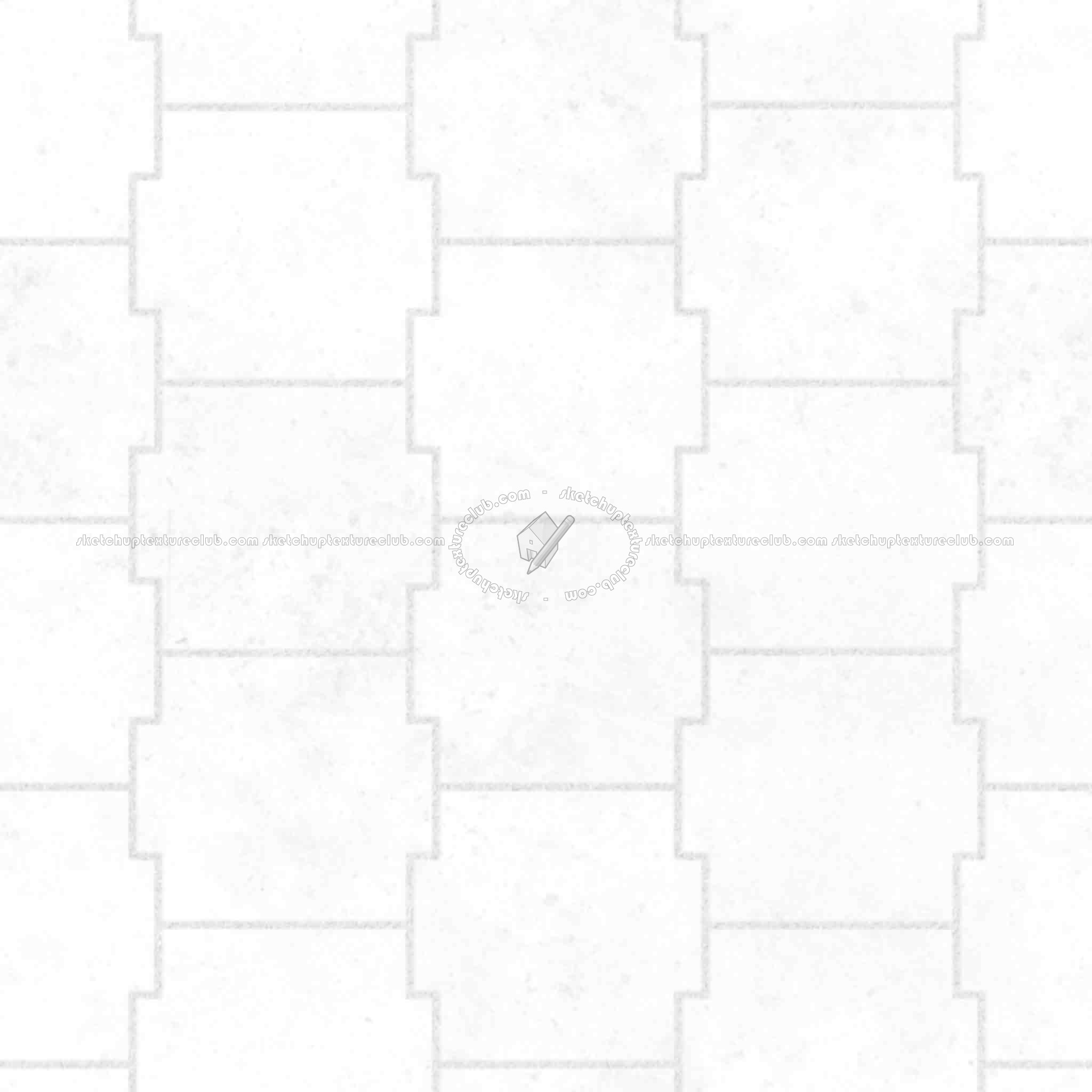 Textures   -   ARCHITECTURE   -   PAVING OUTDOOR   -   Concrete   -   Blocks damaged  - Concrete paving outdoor damaged texture seamless 05557 - Ambient occlusion