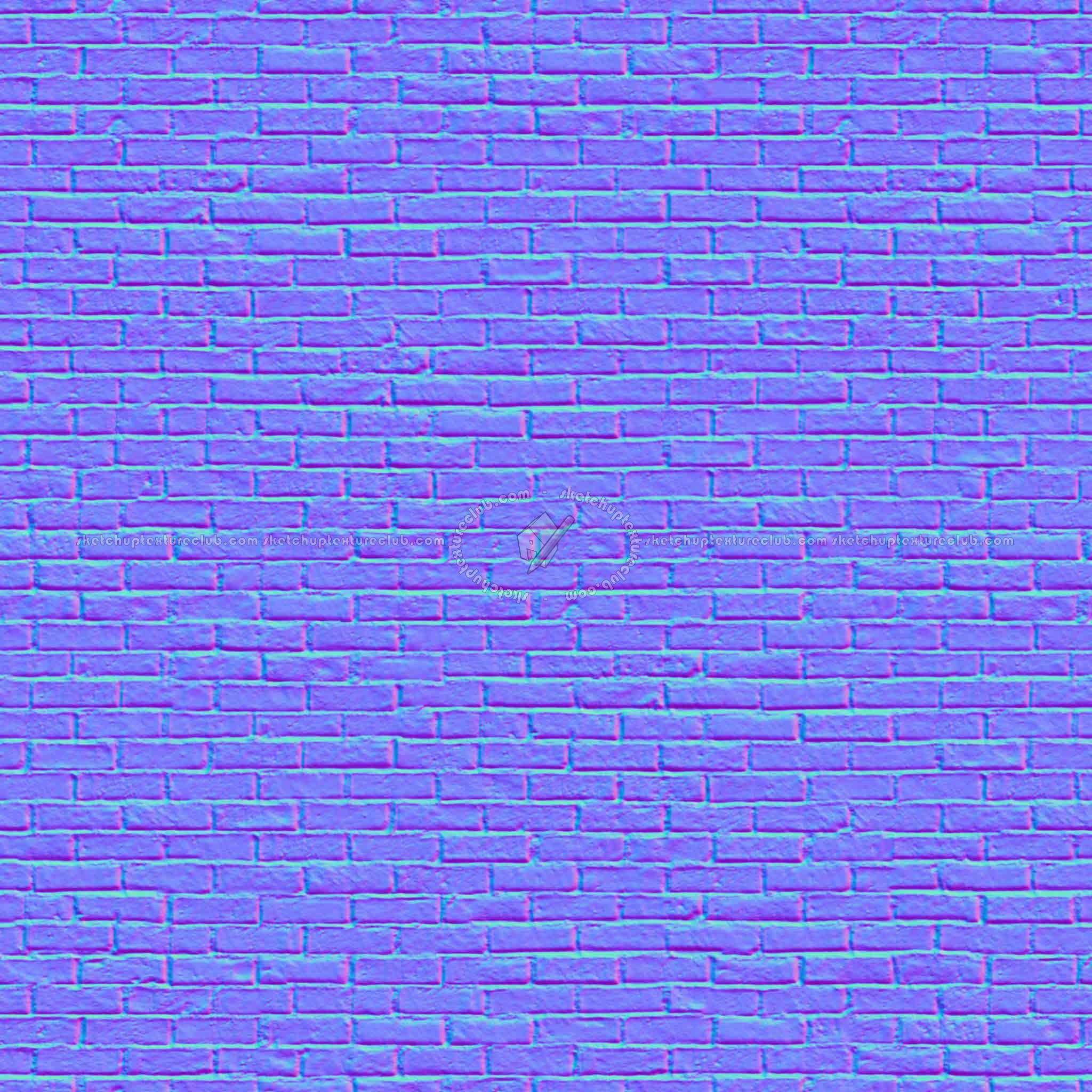 Textures   -   ARCHITECTURE   -   BRICKS   -   Old bricks  - Old bricks texture seamless 00413 - Normal