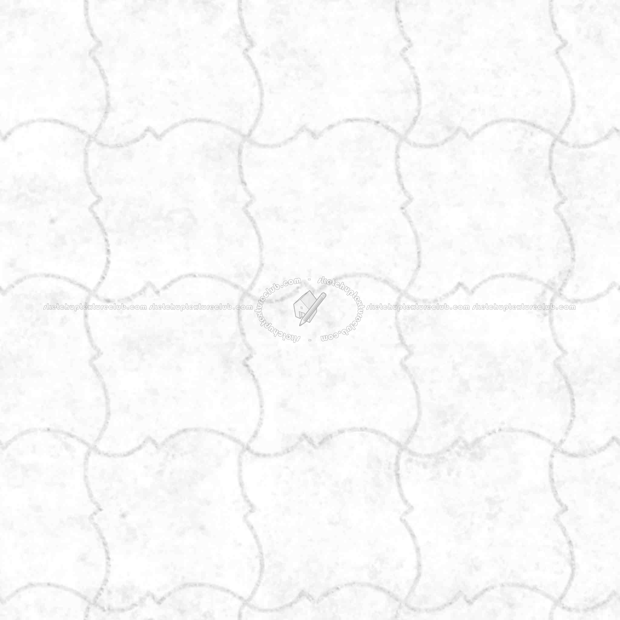 Textures   -   ARCHITECTURE   -   PAVING OUTDOOR   -   Pavers stone   -   Blocks mixed  - Pavers stone mixed size texture seamless 06165 - Ambient occlusion