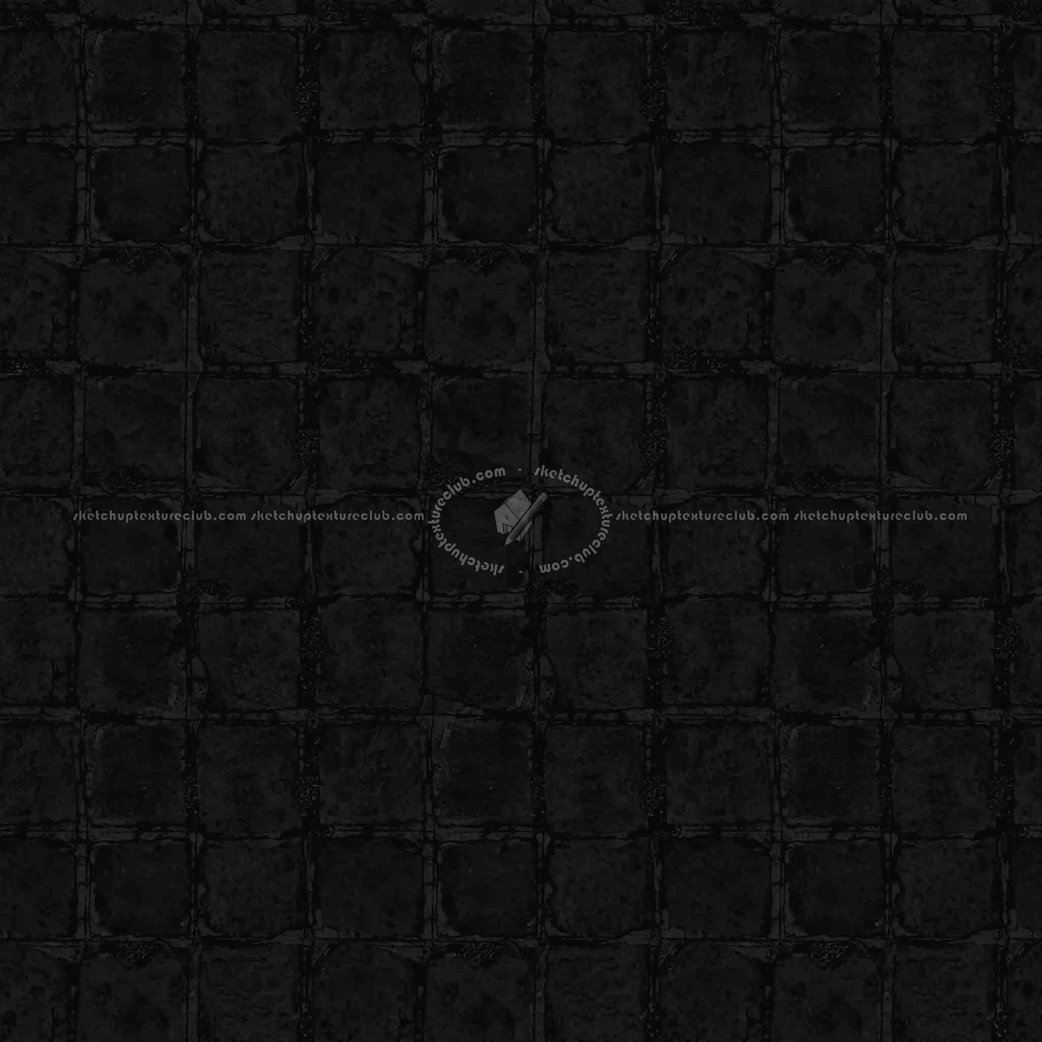 Textures   -   ARCHITECTURE   -   PAVING OUTDOOR   -   Concrete   -   Blocks damaged  - Concrete paving outdoor damaged texture seamless 05487 - Specular