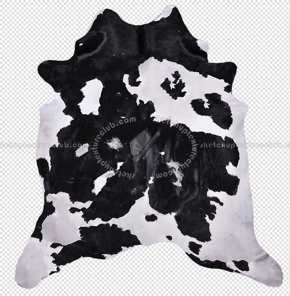 Textures   -   MATERIALS   -   RUGS   -   Cowhides rugs  - Cow leather rug texture 20016