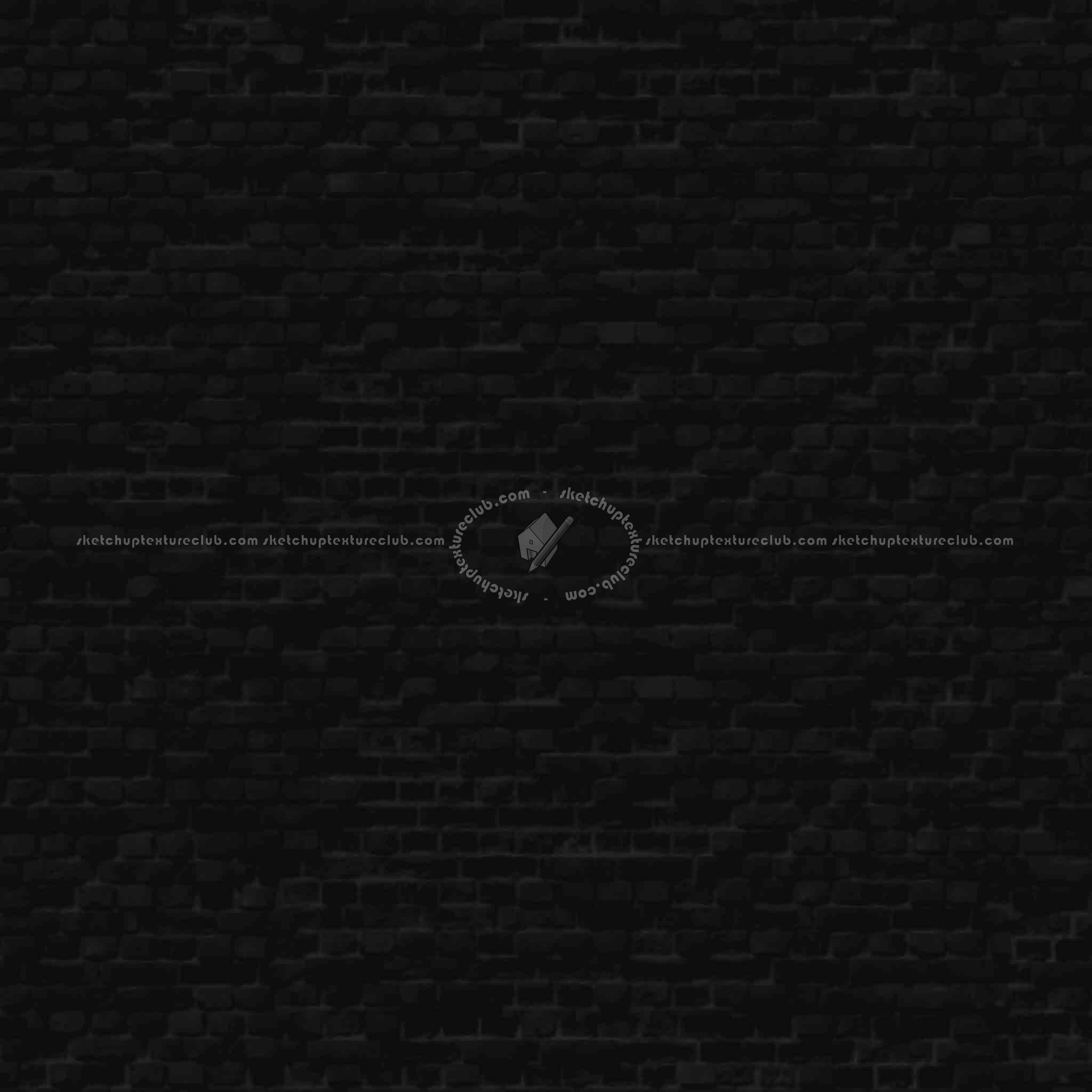 Textures   -   ARCHITECTURE   -   BRICKS   -   Damaged bricks  - Damaged bricks texture seamless 00109 - Specular