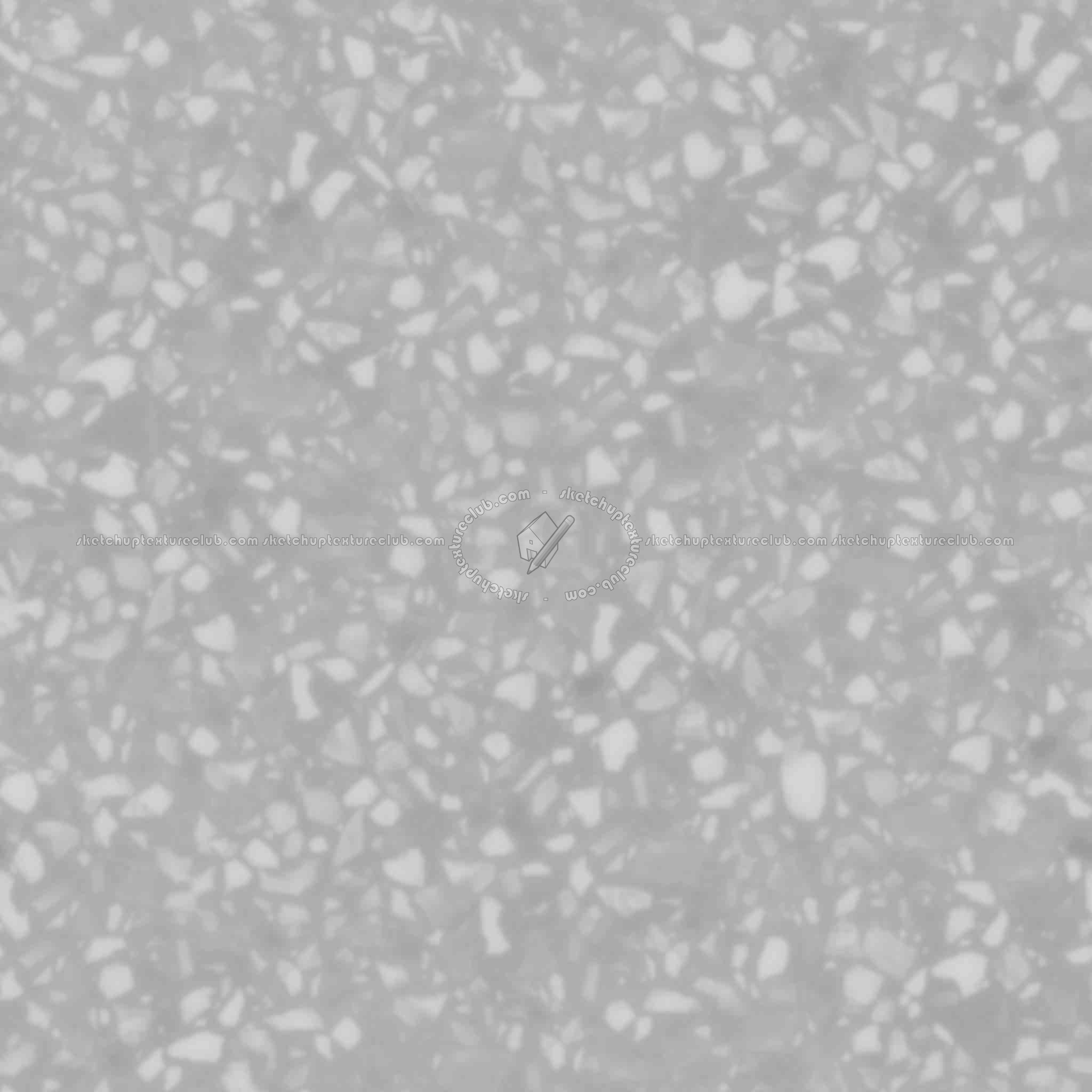 Textures   -   ARCHITECTURE   -   PAVING OUTDOOR   -   Exposed aggregate  - Exposed aggregate concrete PBR textures seamless 21769 - Displacement