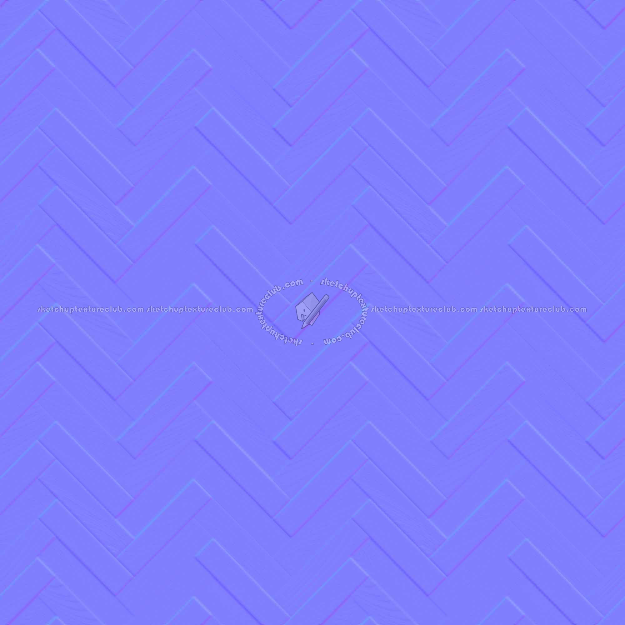 Textures   -   ARCHITECTURE   -   WOOD FLOORS   -   Herringbone  - Herringbone colored parquet texture seamless 04894 - Normal