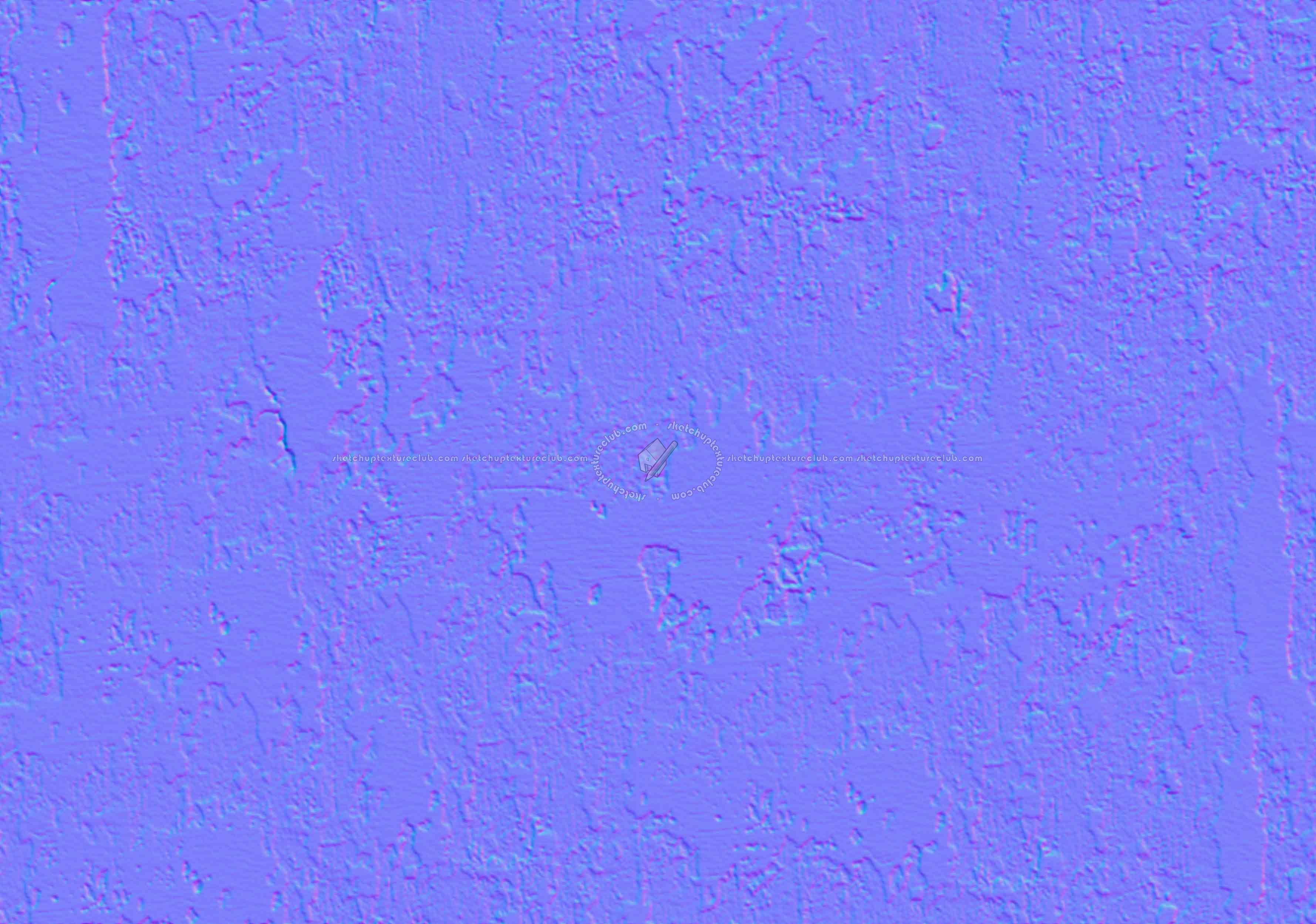 Textures   -   ARCHITECTURE   -   PLASTER   -   Old plaster  - Old plaster texture seamless 06850 - Normal