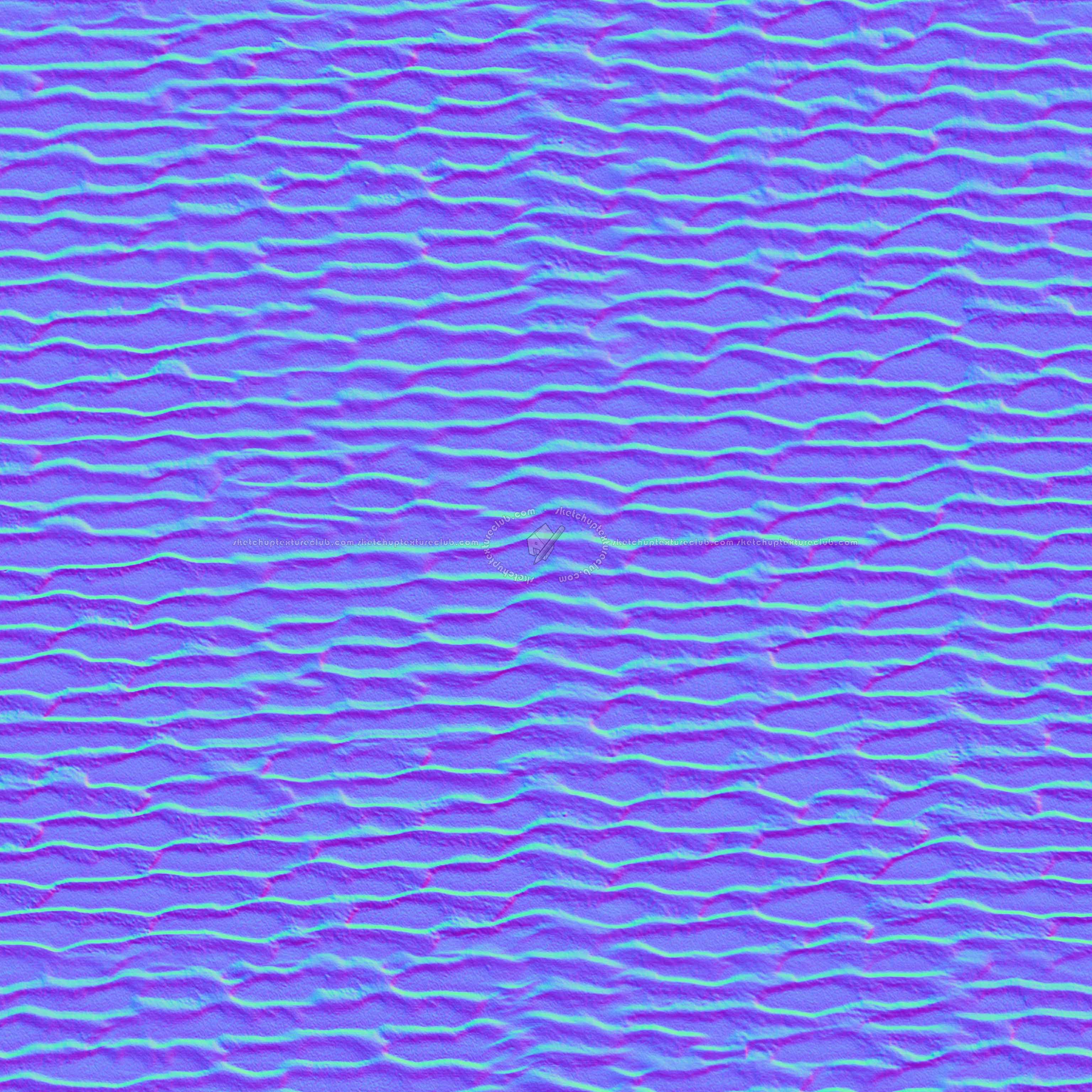 Textures   -   ARCHITECTURE   -   ROOFINGS   -   Snowy roofs  - Snowy roof texture seamless 04036 - Normal