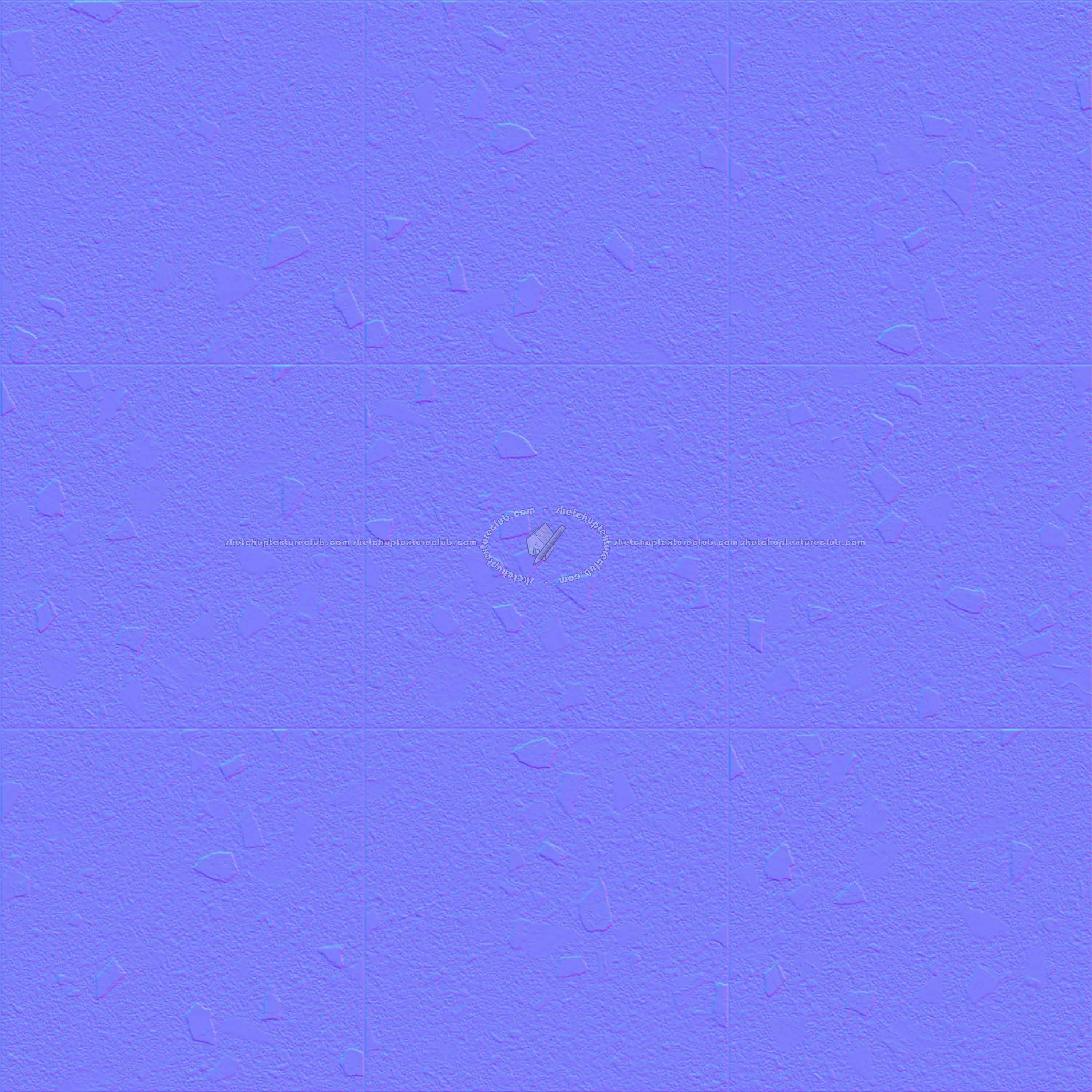 Textures   -   ARCHITECTURE   -   TILES INTERIOR   -   Terrazzo  - terrazzo floor tile PBR texture seamless 21489 - Normal