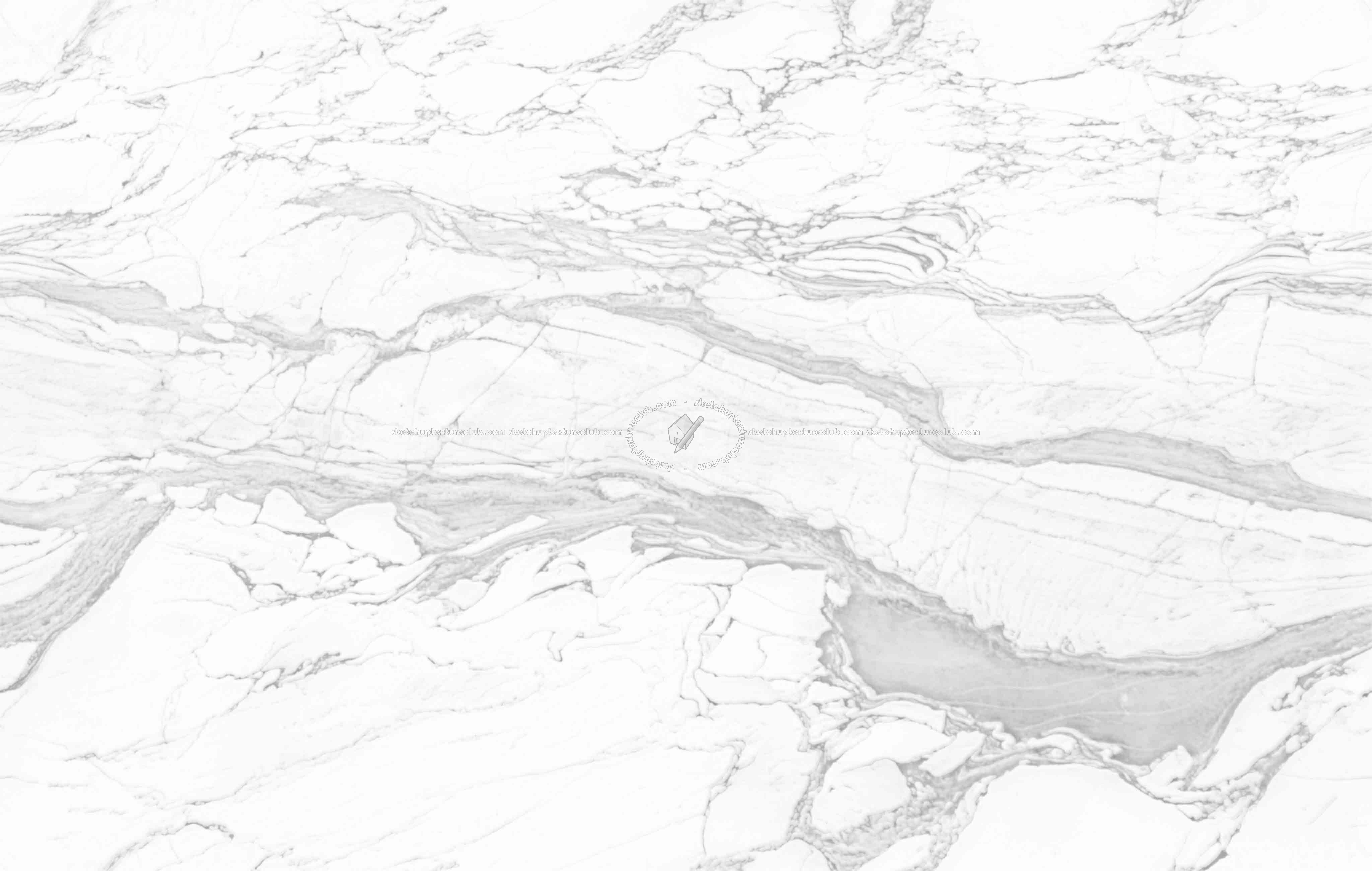 Textures   -   ARCHITECTURE   -   MARBLE SLABS   -   White  - Calacatta Picasso marble slab pbr texture seamless 22596 - Ambient occlusion
