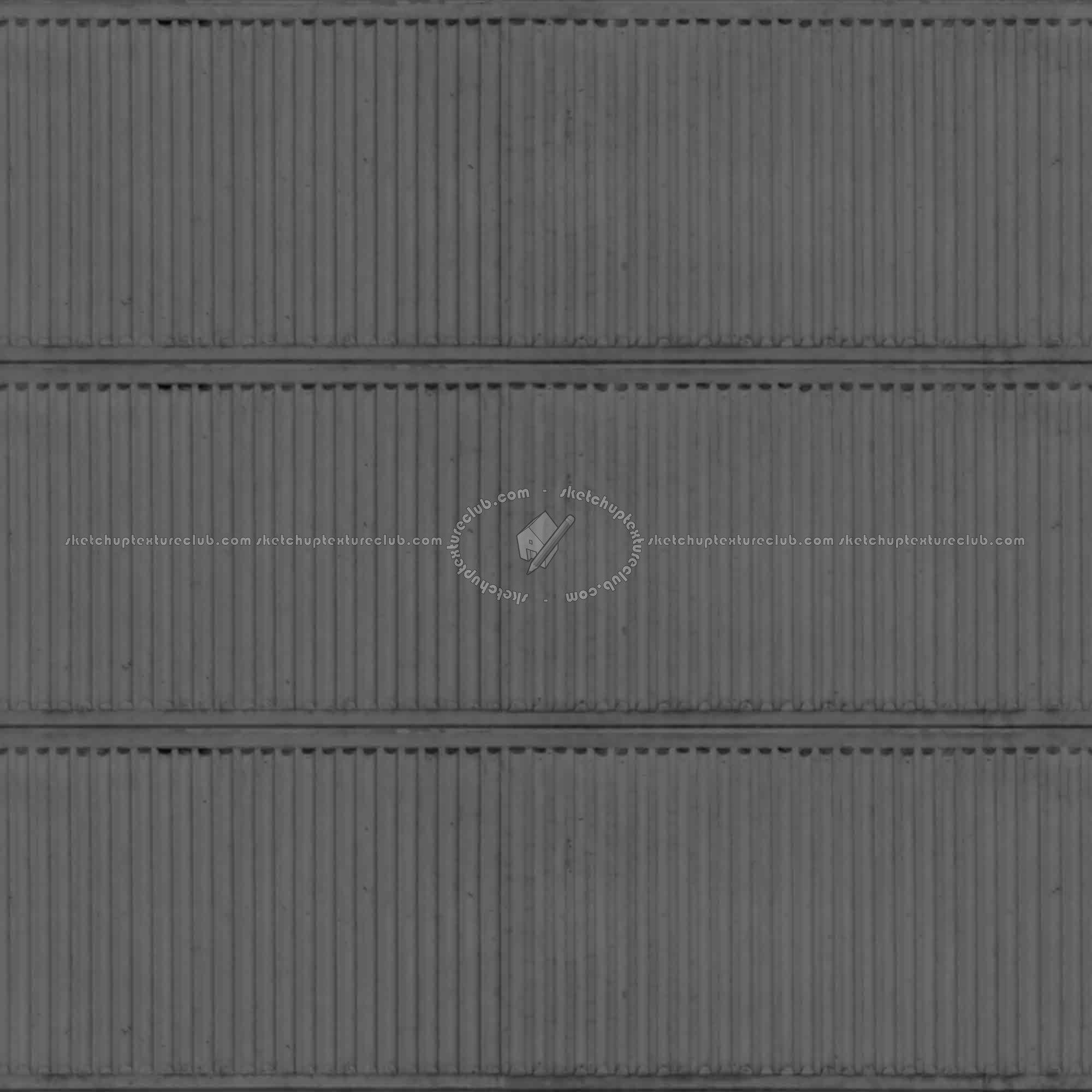 Textures   -   ARCHITECTURE   -   CONCRETE   -   Plates   -   Clean  - Concrete block wall texture seamless 01702 - Displacement