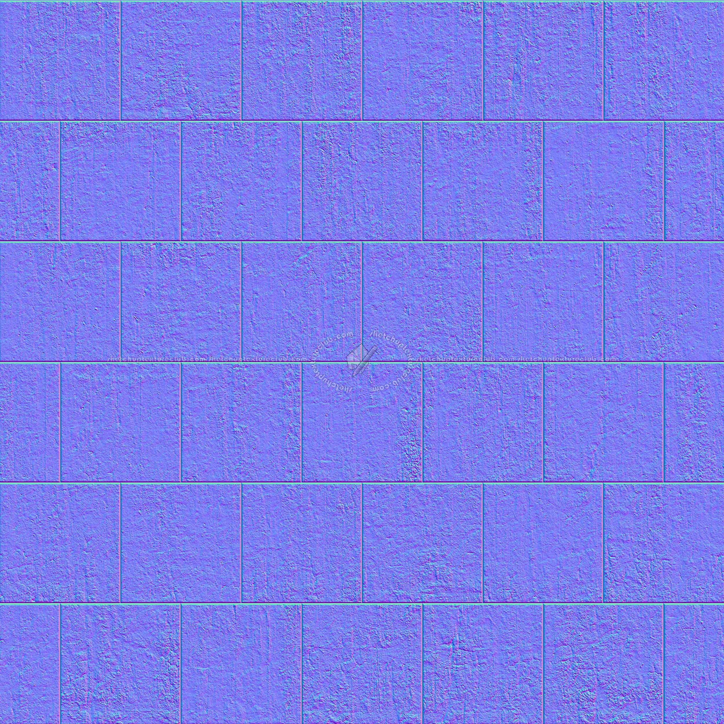 Textures   -   ARCHITECTURE   -   CONCRETE   -   Plates   -   Dirty  - Concrete dirt plates wall texture seamless 01795 - Normal