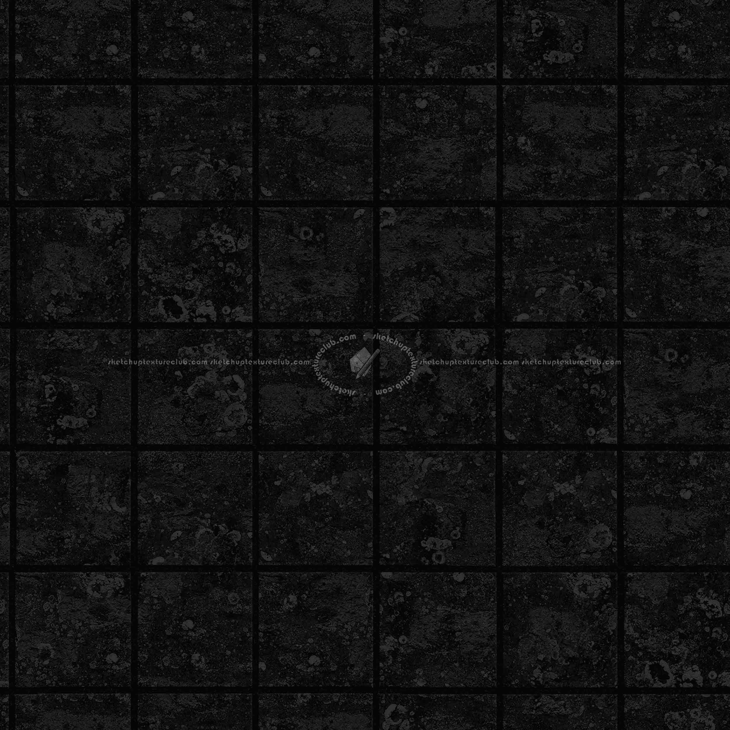 Textures   -   ARCHITECTURE   -   PAVING OUTDOOR   -   Parks Paving  - Damaged stone park paving texture seamless 18833 - Specular