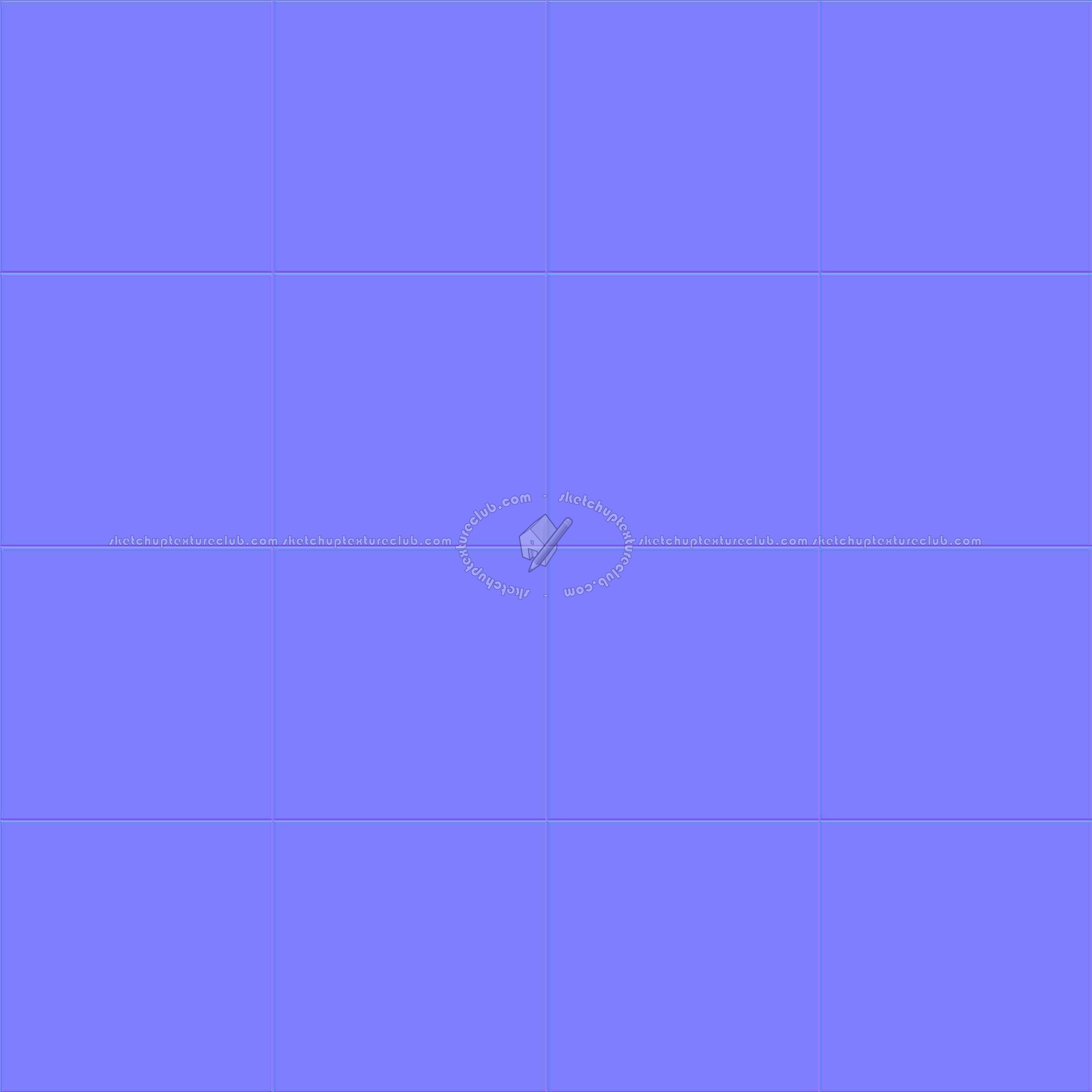 Textures - ARCHITECTURE - TILES INTERIOR - Marble tiles - White - Geometric pattern white marble floor tile texture seamless 19335 - Normal