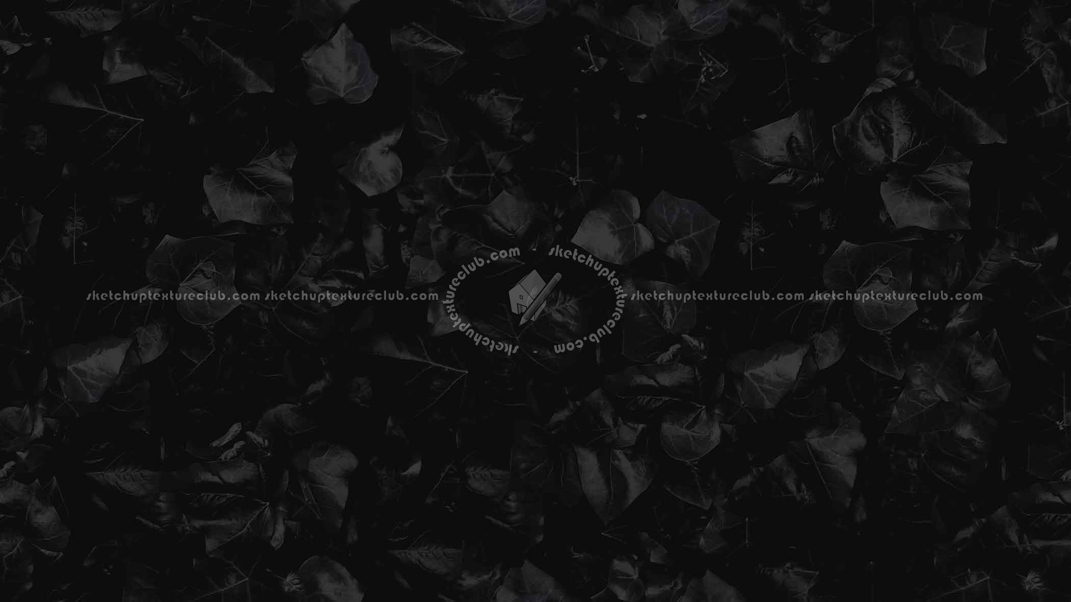 Textures - NATURE ELEMENTS - VEGETATION - Hedges - Ivy hedge texture seamless 20734 - Specular