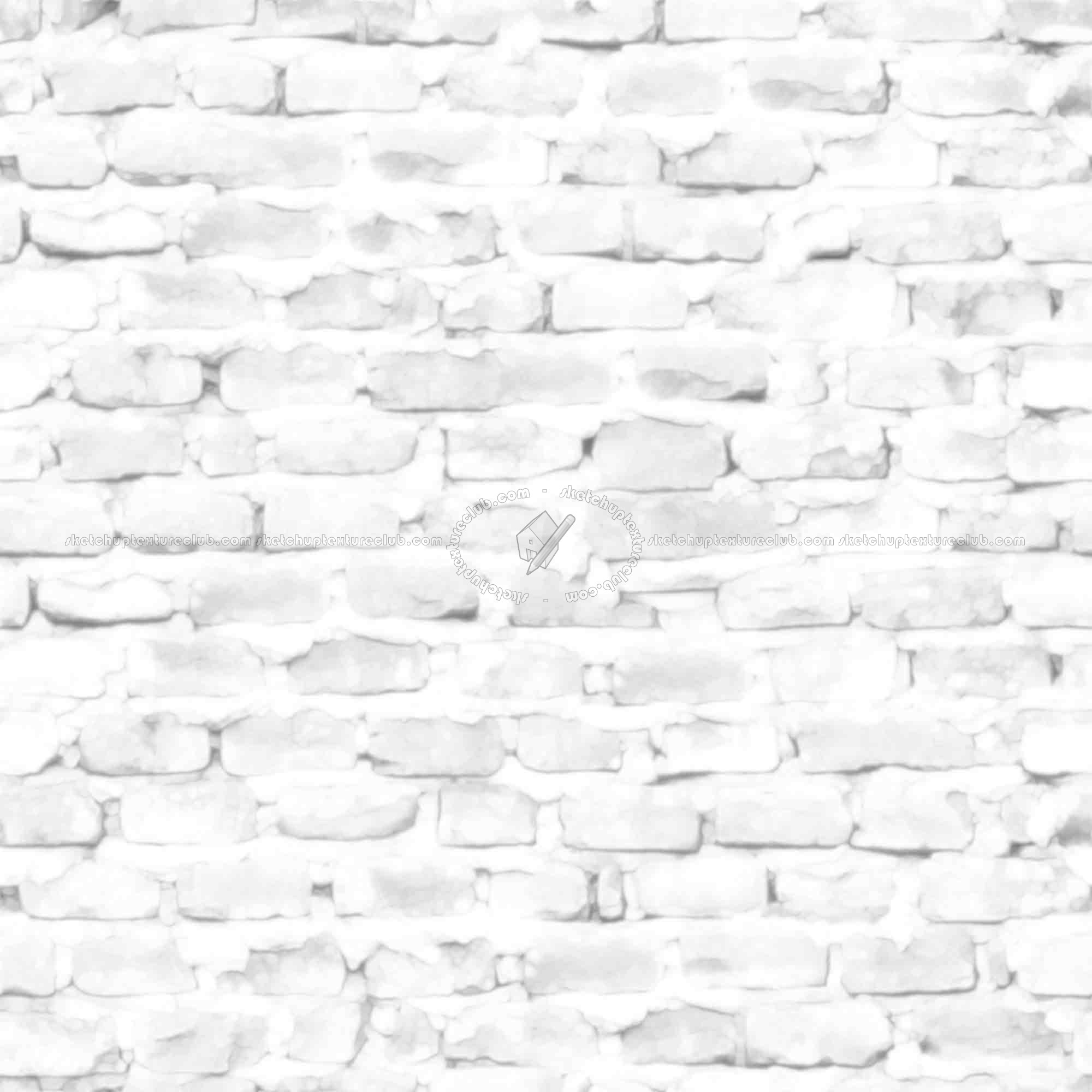 Textures   -   ARCHITECTURE   -   BRICKS   -   Old bricks  - Old bricks texture seamless 00414 - Ambient occlusion