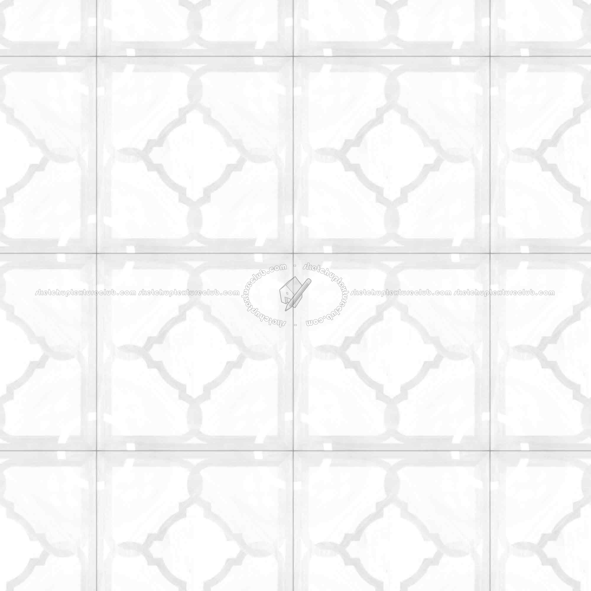 Textures   -   ARCHITECTURE   -   WOOD FLOORS   -   Geometric pattern  - Parquet geometric pattern texture seamless 04801 - Ambient occlusion
