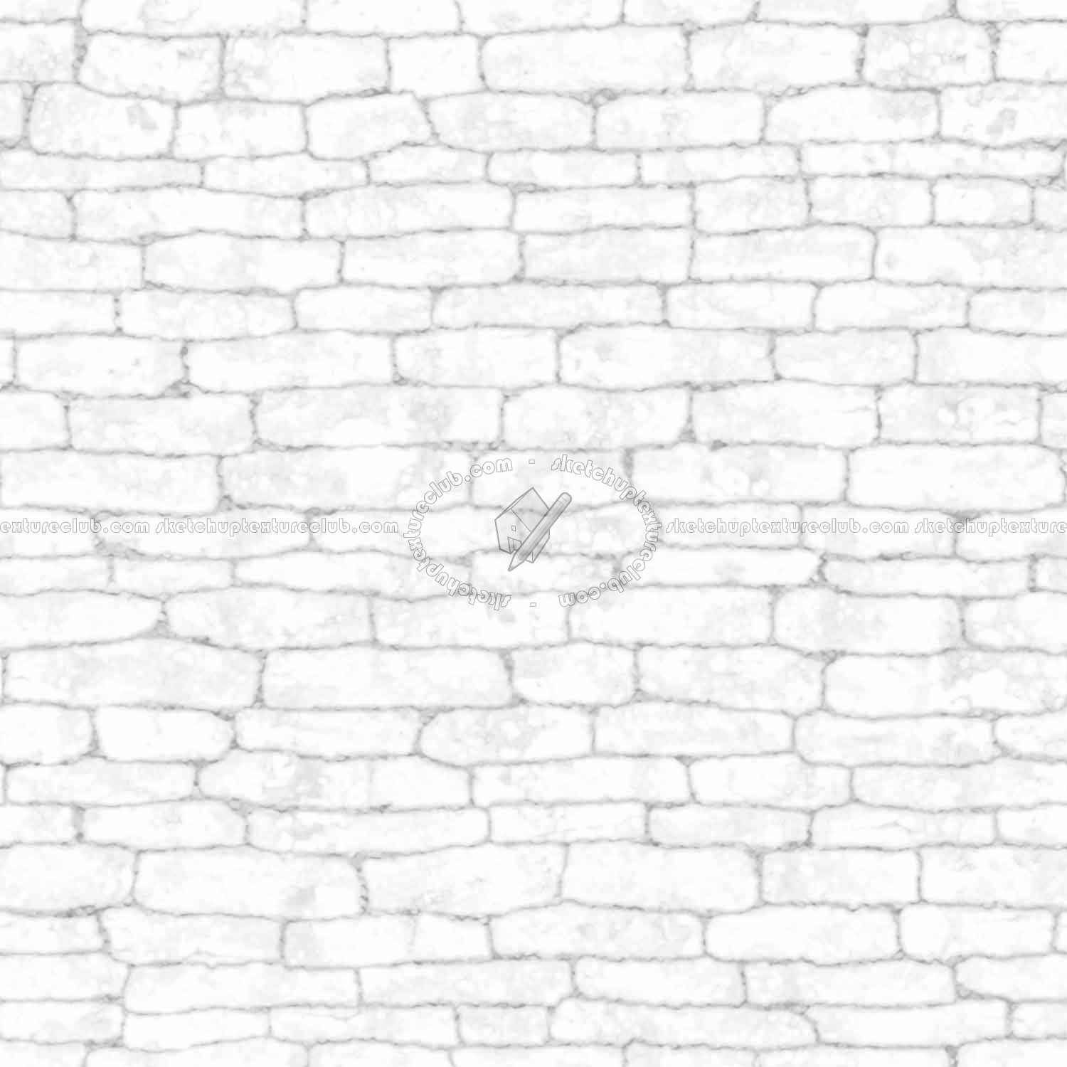 Textures   -   ARCHITECTURE   -   STONES WALLS   -   Stone blocks  - Wall stone with regular blocks texture seamless 08372 - Ambient occlusion