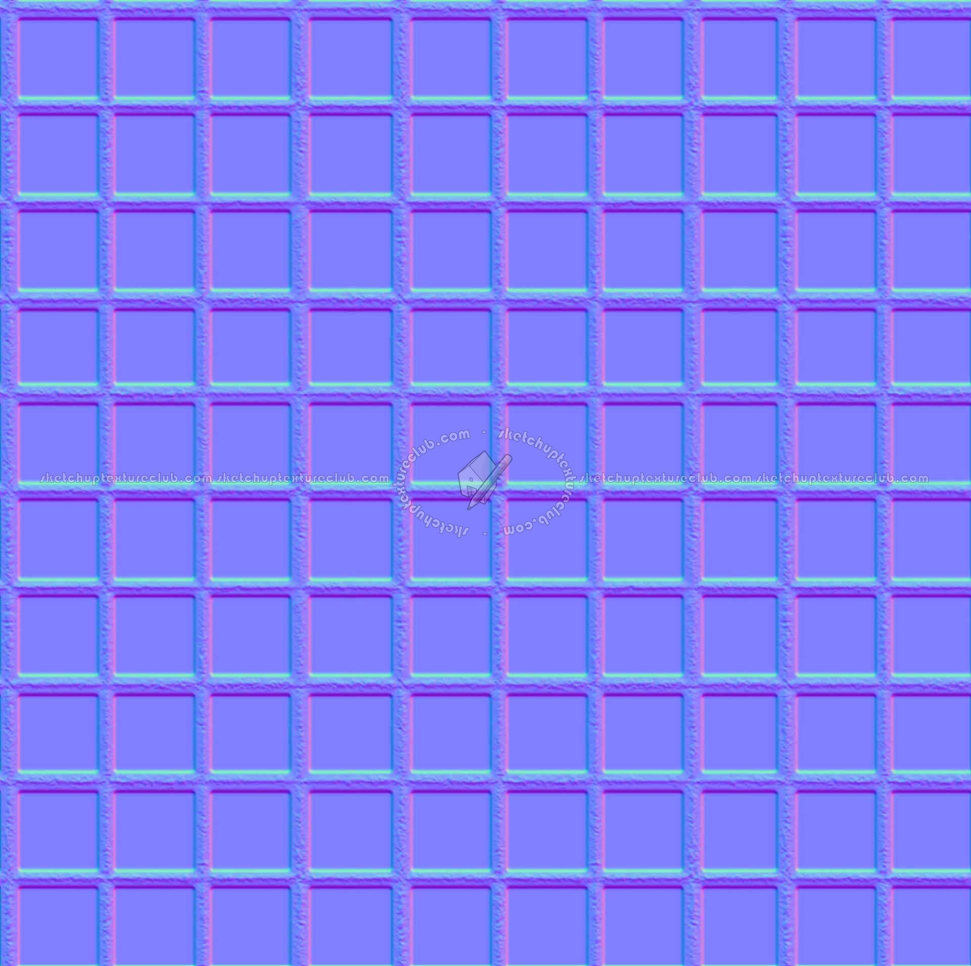 Textures   -   MATERIALS   -   METALS   -   Perforated  - Whaite wire mesh perforate metal texture seamless 10551 - Normal